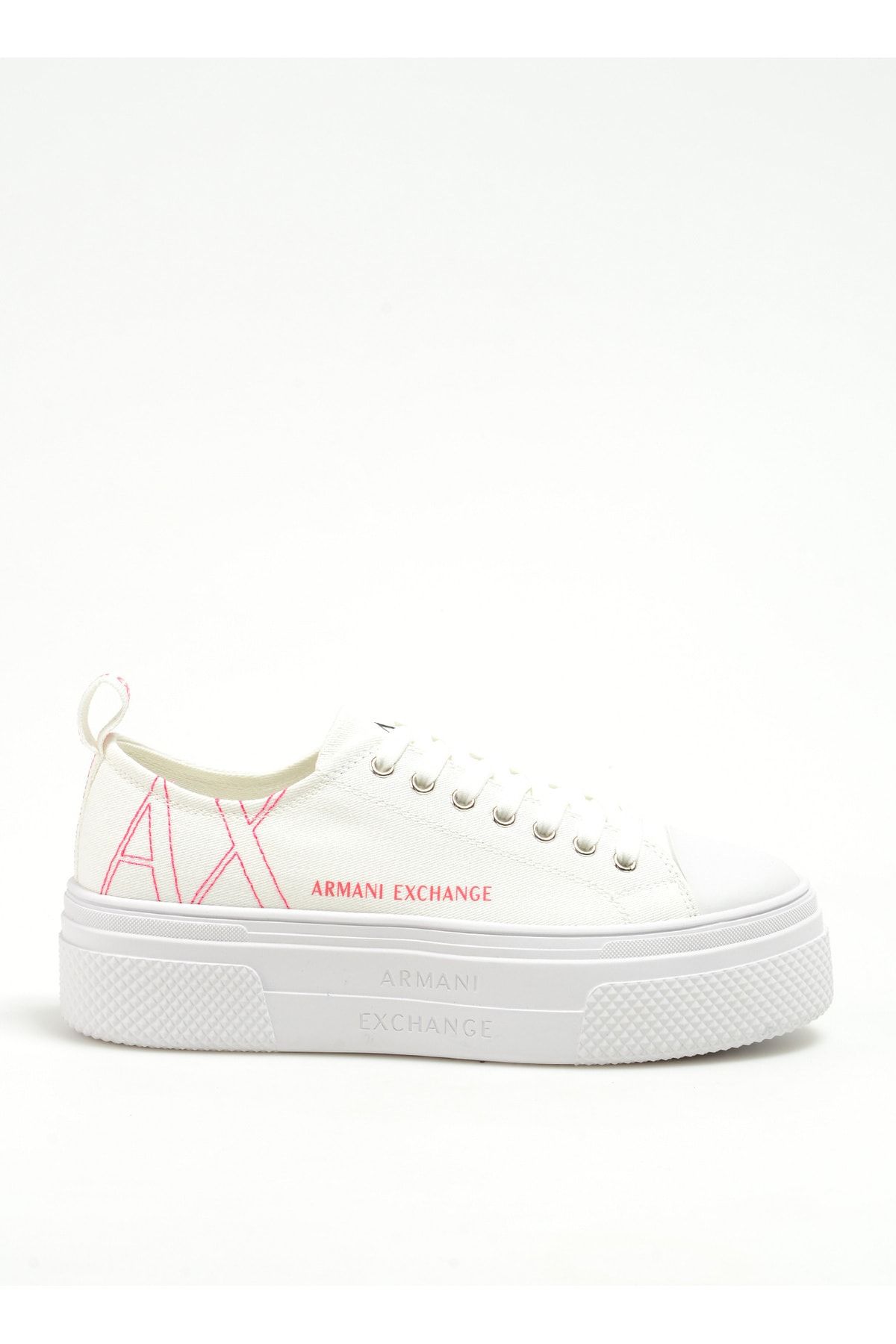 Armani Exchange Beyaz Kadın Sneaker XDX115XV695S606