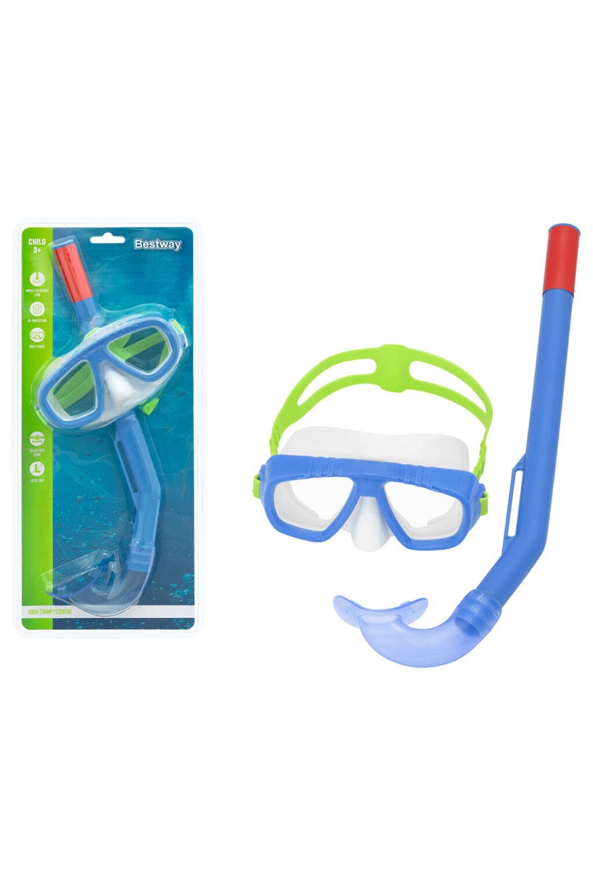 Bestway Maske ve Şnorkel Set Fun-