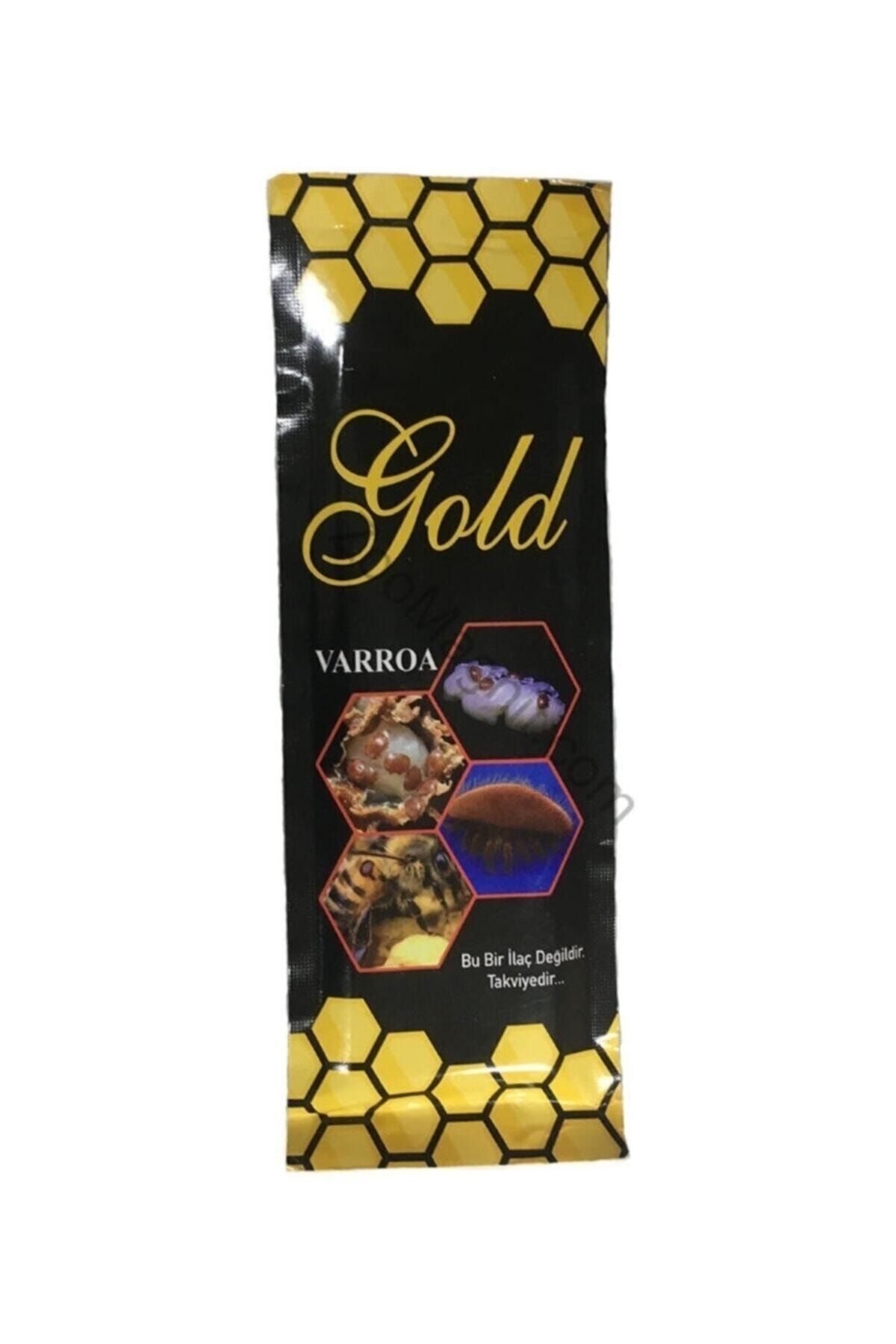 arıcılık Gold Arı Varroa Dökme Ilacı Doğal Mücadele Çubuk 10'lu Paket