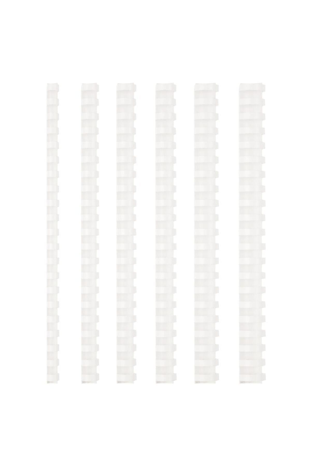 Bigpoint Plastik Spiral 12 Mm Beyaz 100'lü Kutu