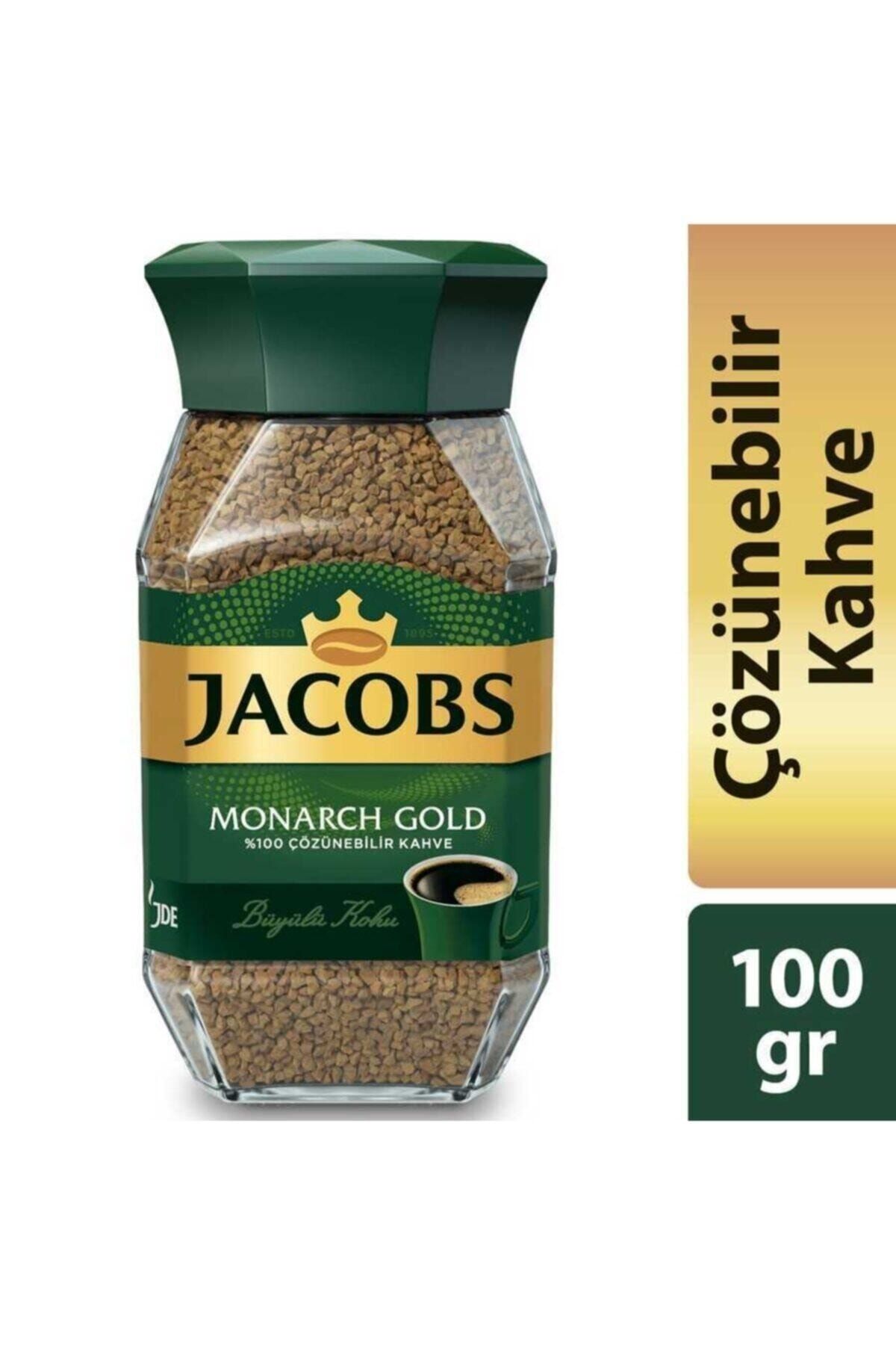 Jacobs Monarch Gold Kahve Cam Kavanoz 100 gr
