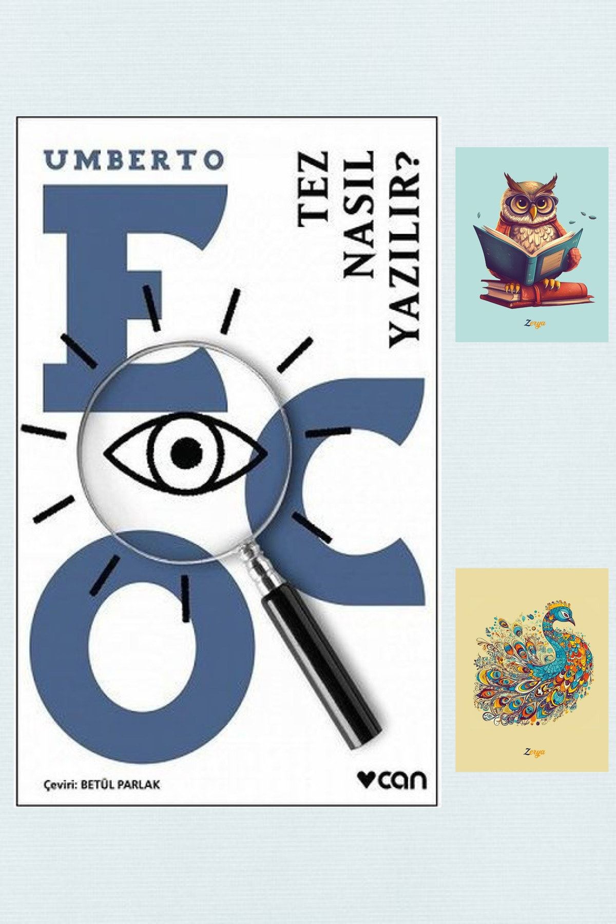 Dara Yayınları Tez Nasıl Yazılır? - Umberto Eco - Can Yayınları - 9789750736452 - Not Defterli Seti