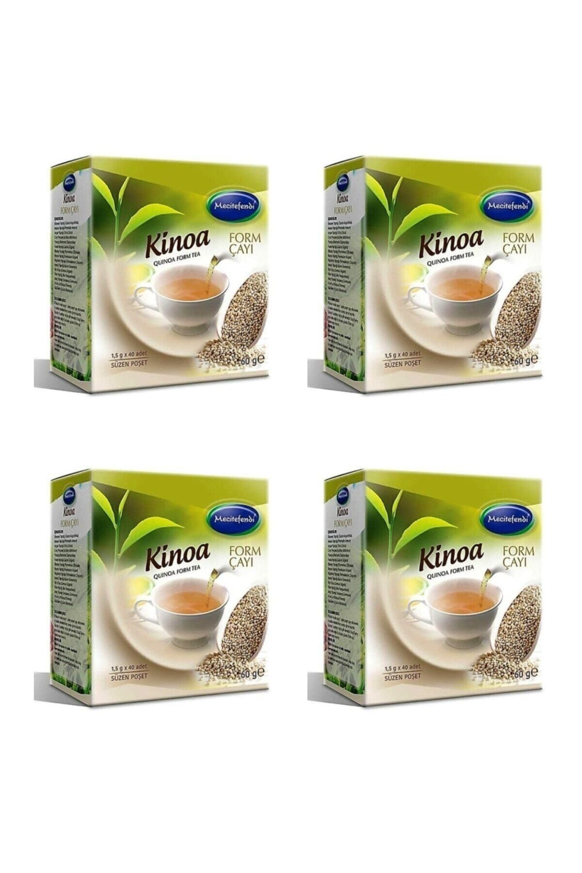 Mecitefendi Kinoa Çayı Süzen Poşet (40 Lu ) 4 Paket