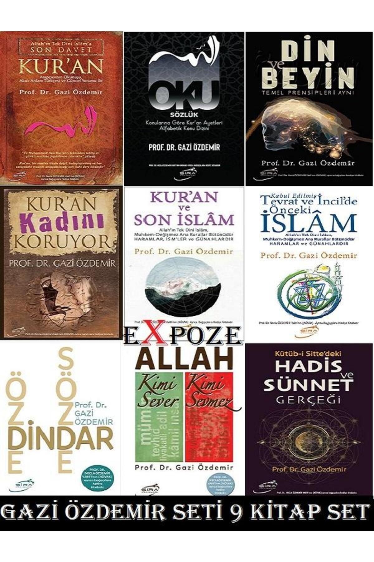Şira Yayınları Gazi Özdemir Seti 9 Kitap, Son Davet Kur'an, Oku, Din ve Beyin, Kur'an ve Son İslam,