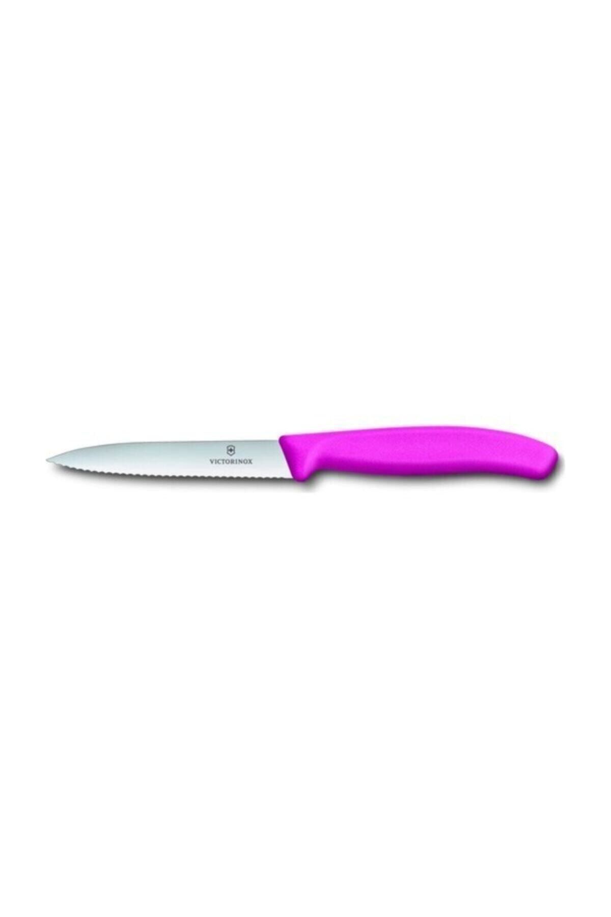 VICTORINOX 6.7736.l5 Swissclassic 10cm Tırtıklı Soyma Bıçağı