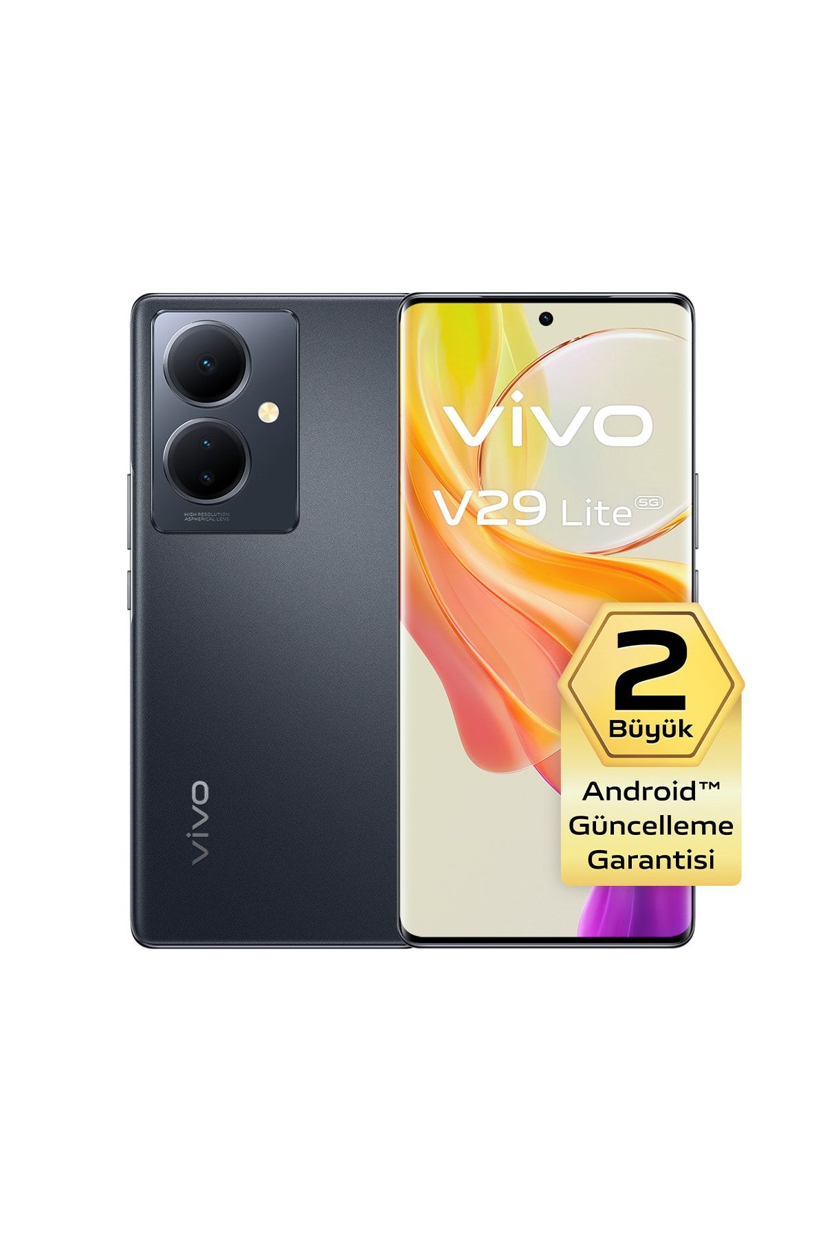 vivo V29 Lite 5G 256 GB 8 GB RAM Siyah Elmas Işıltısı