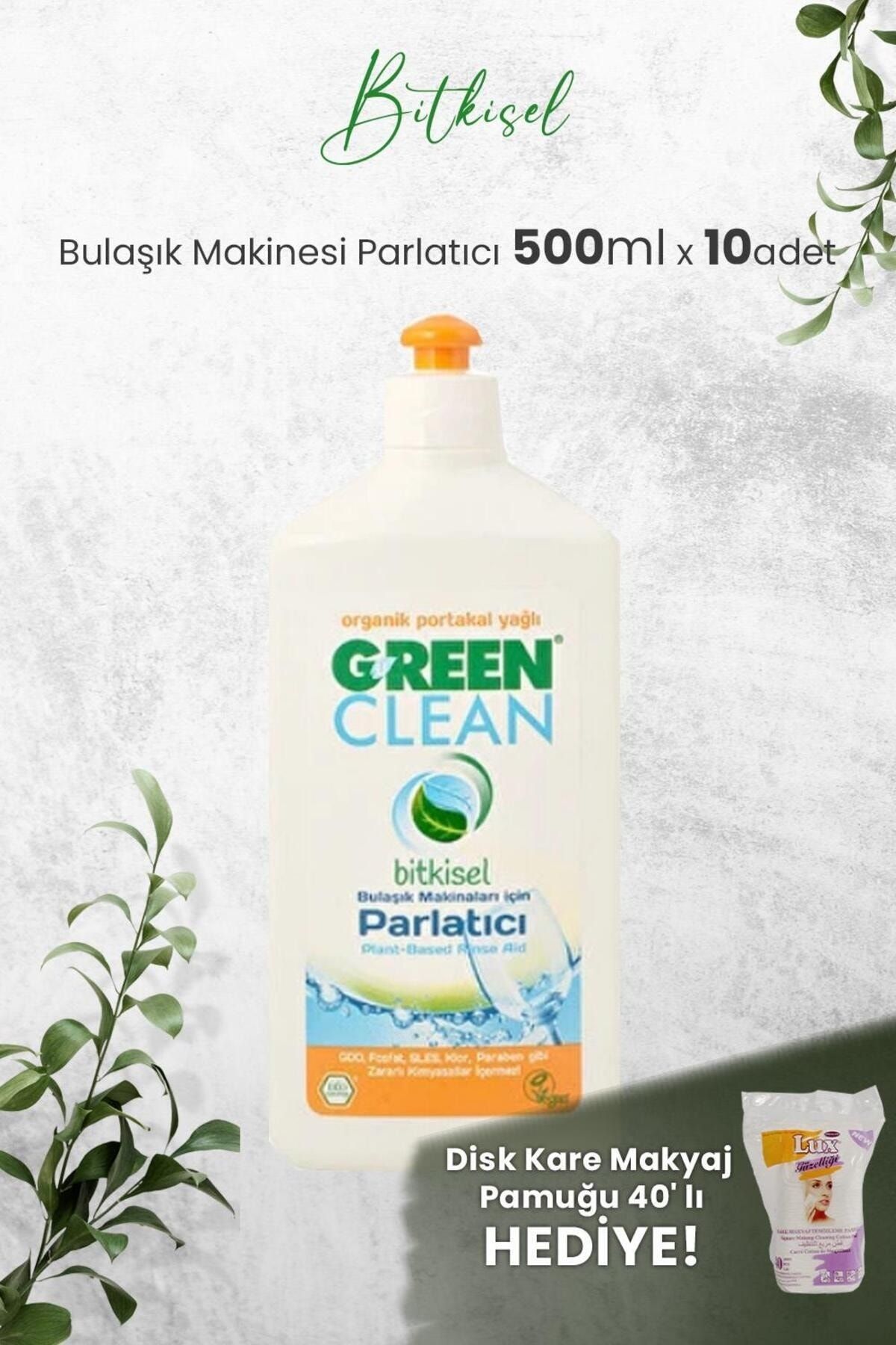 Green Clean U Green Clean Bulaşık Makinesi Parlatıcı 500 ml x 10 Adet