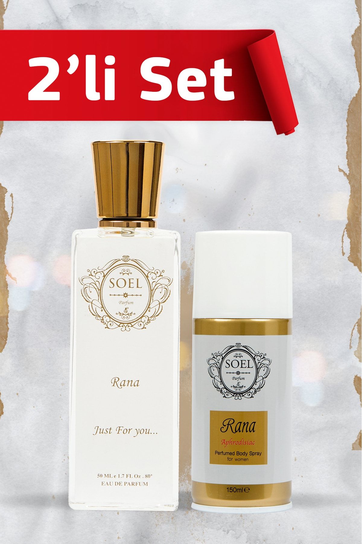 Soel Parfüm Rana Parfüm 50 Ml Edp Rana Deodorant 2 Li Set