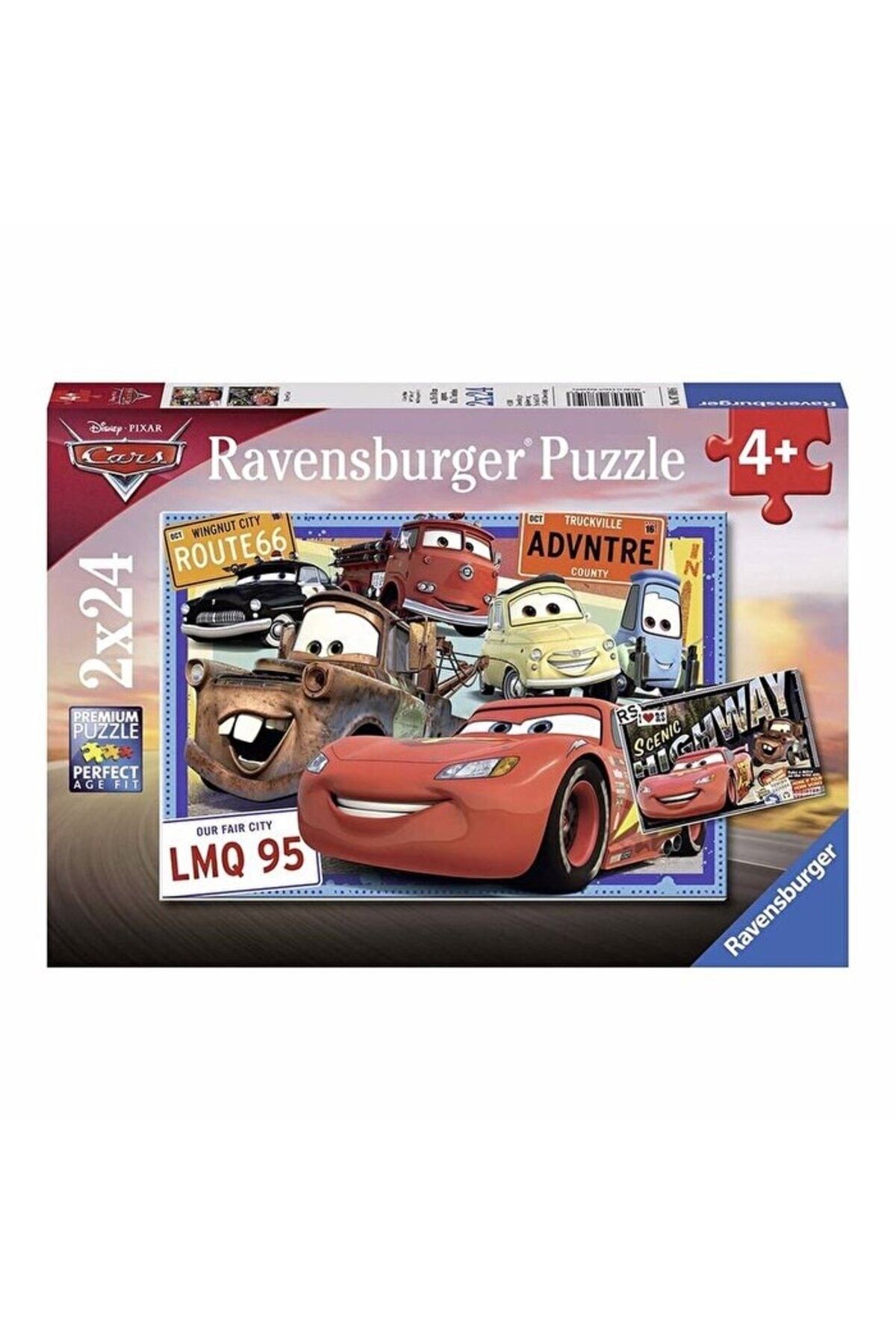 RAVENSBURGER Wd Cars Puzzle 24x2 Parça