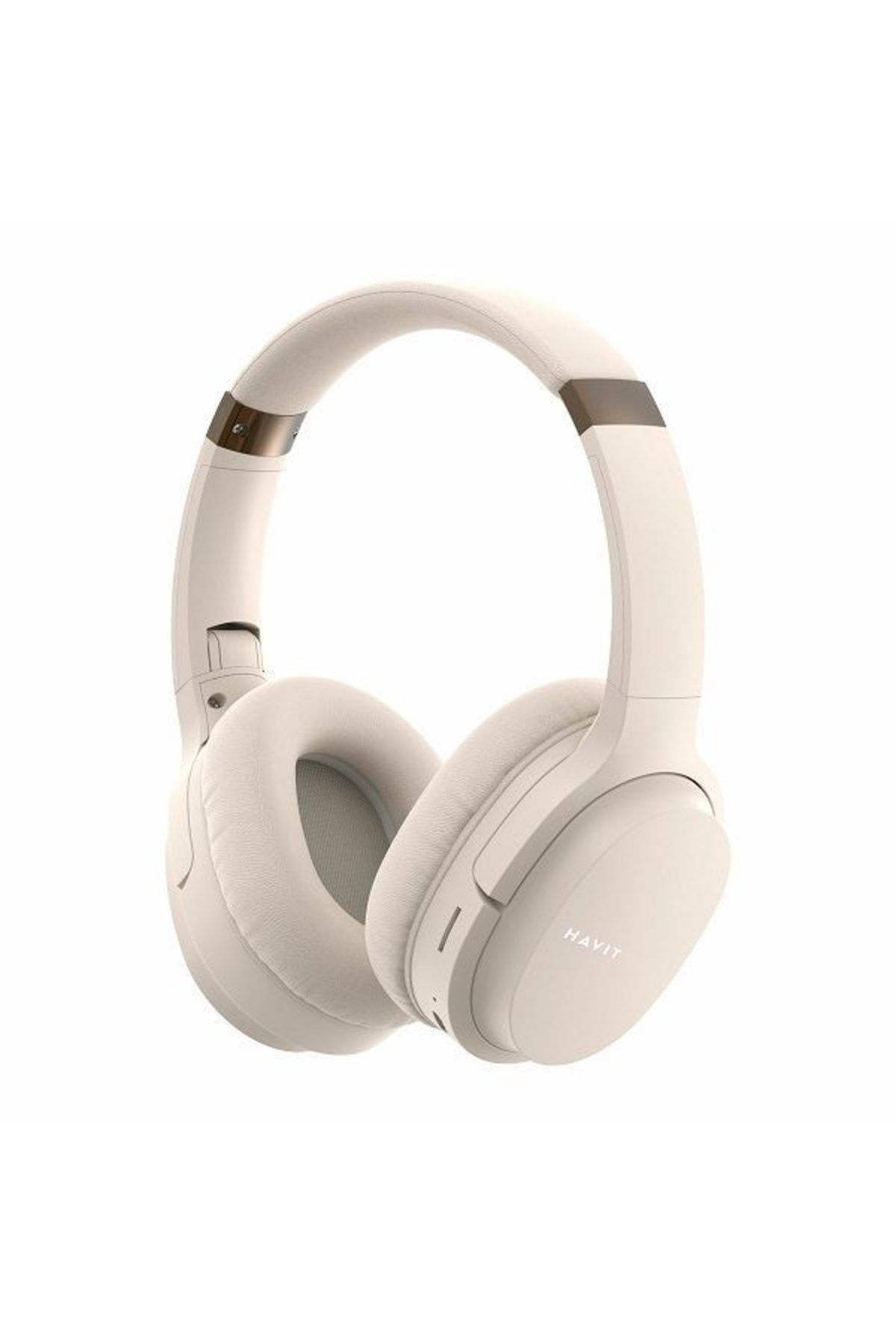 Havit I62 Katlanabilir Kafaüstü Mikrofonlu Bluetooth Kulaklık - Altın