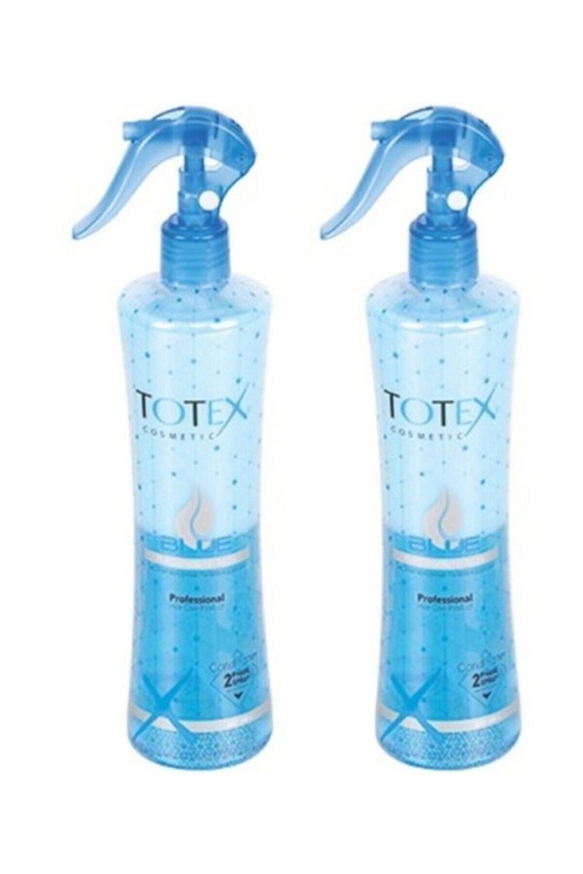 TOTEX Kuru Saçlar Için Çift Fazlı Mavi Fön Suyu 2 X 400 ml