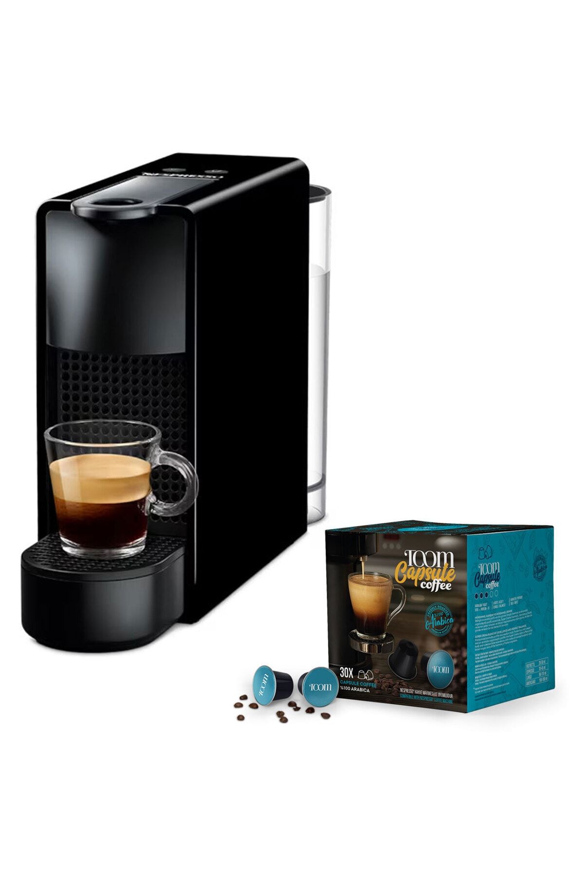 Nespresso C30 Black Essenza Mini Kahve Makinesi C30 Black