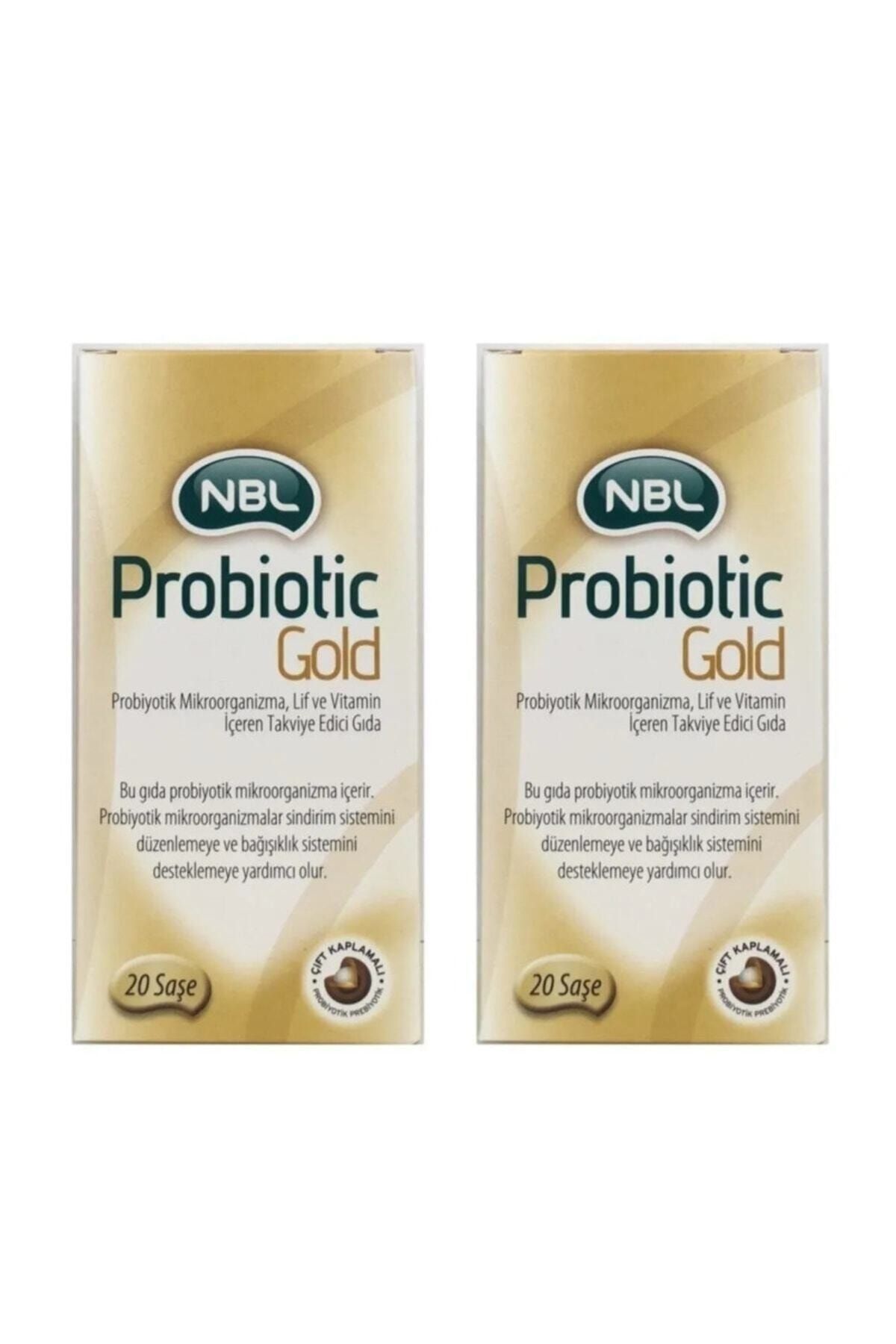 NBL Probiotic Gold 20 Stick Saşe 2 Kutu