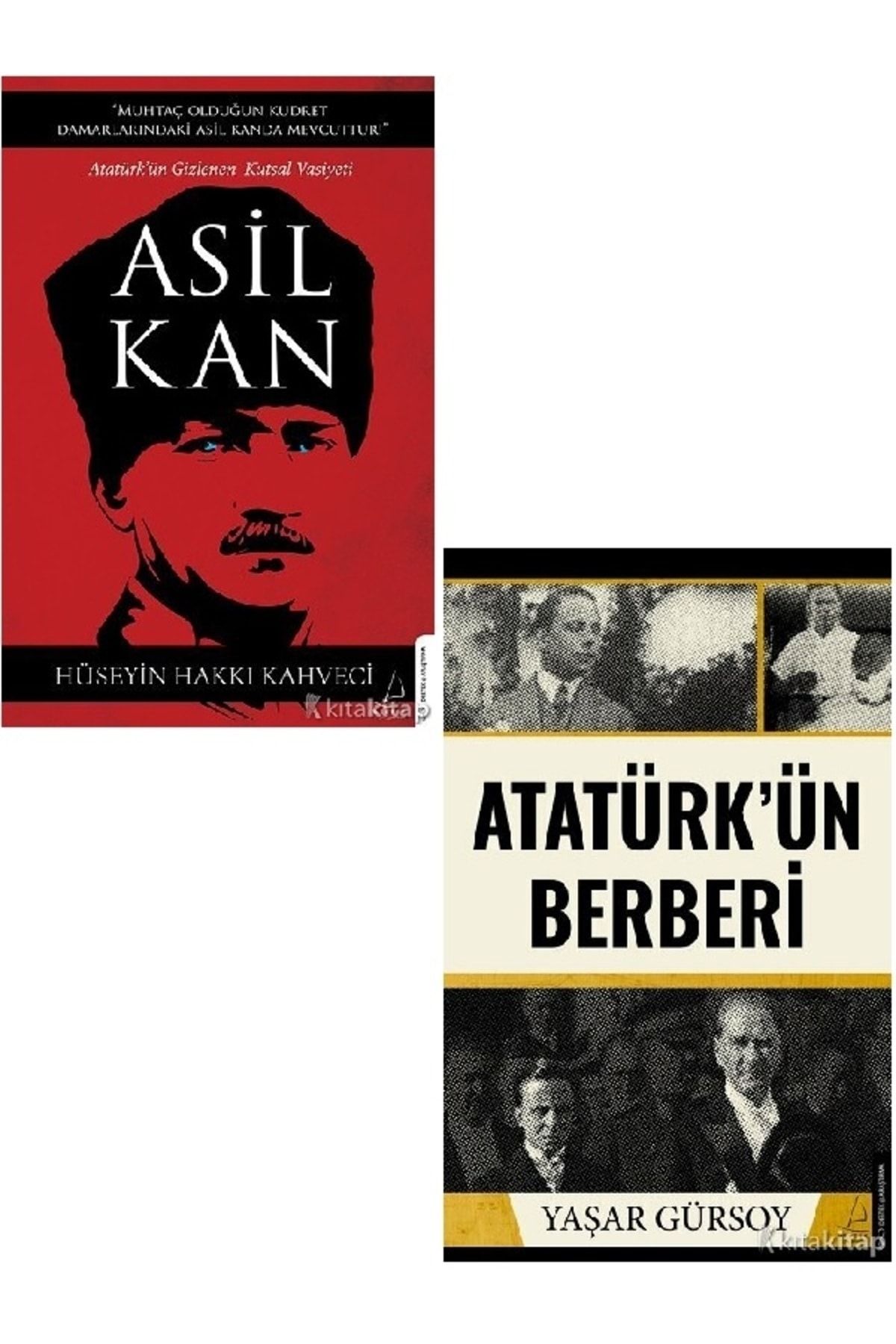 Kronik Kitap Asil Kan - Atatürk’ün Berberi - Yaşar Gürsoy - Hüseyin Hakkı Kahveci 2 KİTAP SET