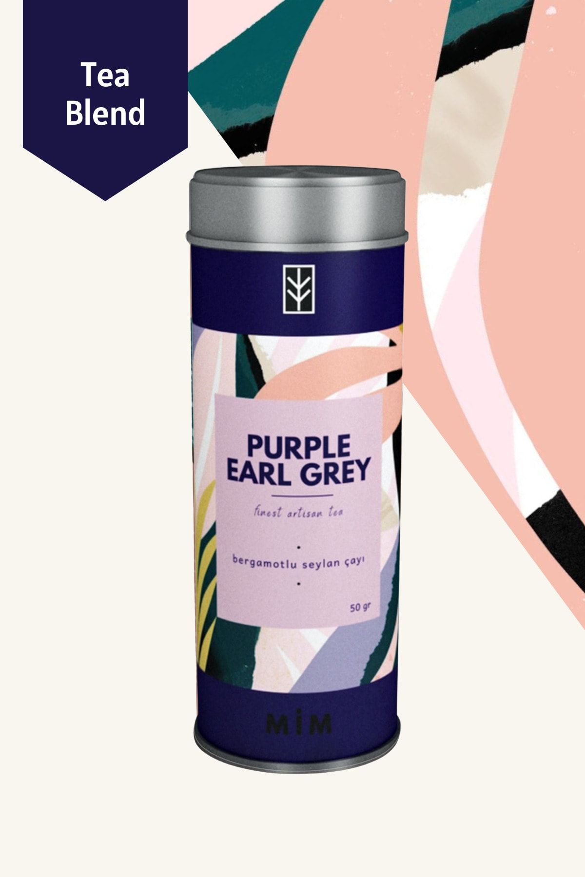 Mim Tea Purple Earl Grey Tea - Bergamotlu Seylan Çayı