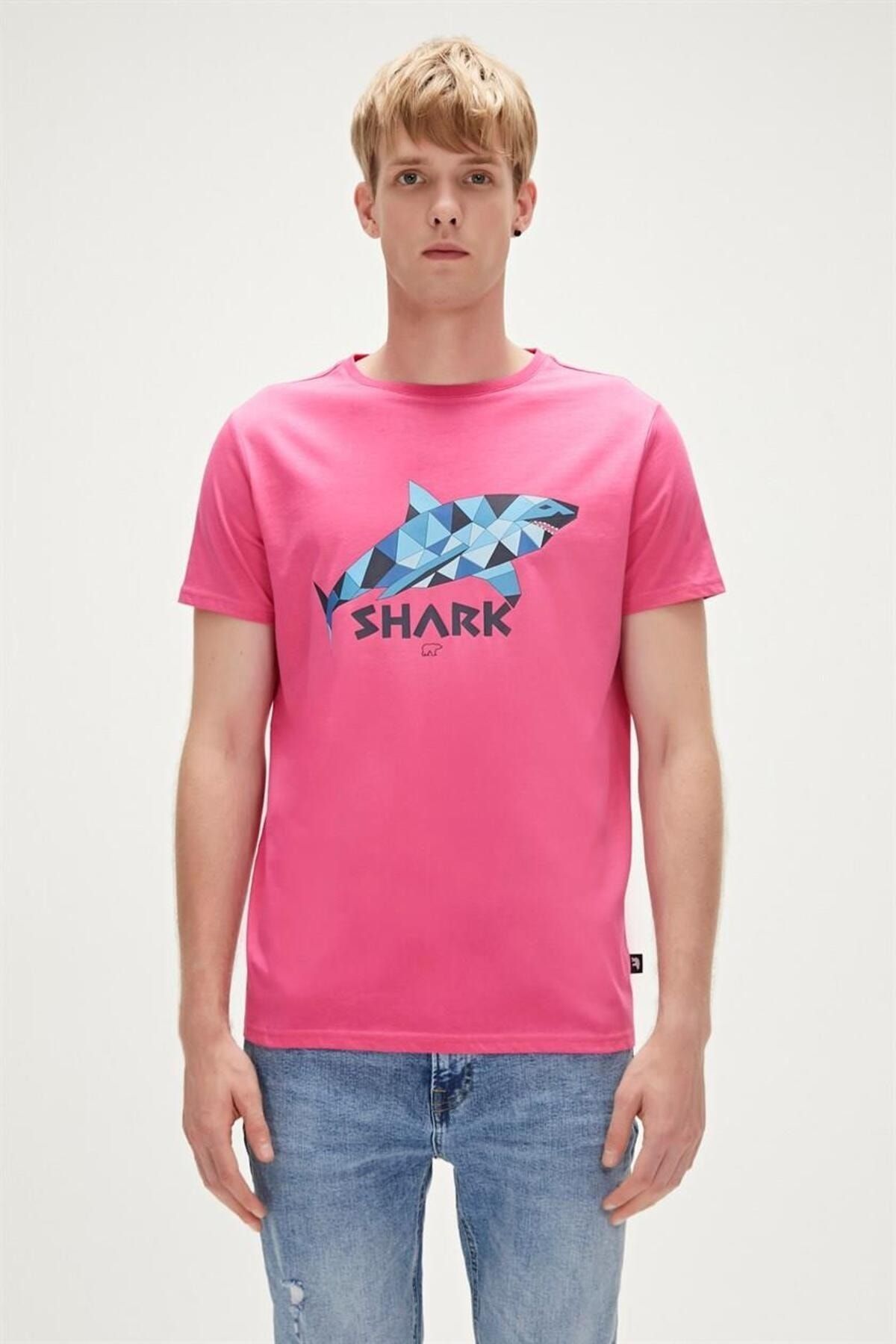 Bad Bear 23.01.07.024-C124 Shark Erkek T-Shirt