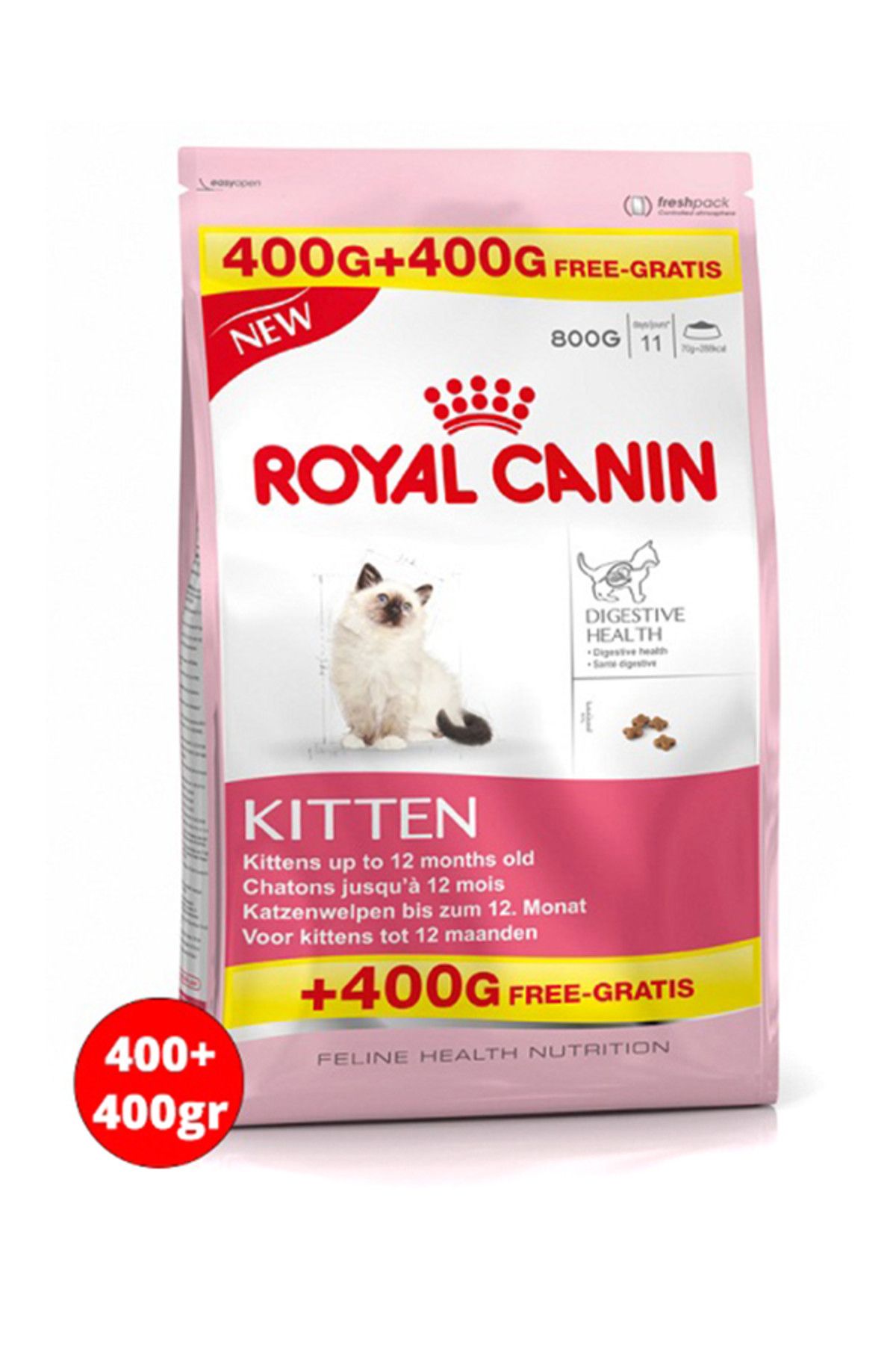 Royal Canin Bonus Paket Kitten Yavru Kedi Maması 400+400 gr