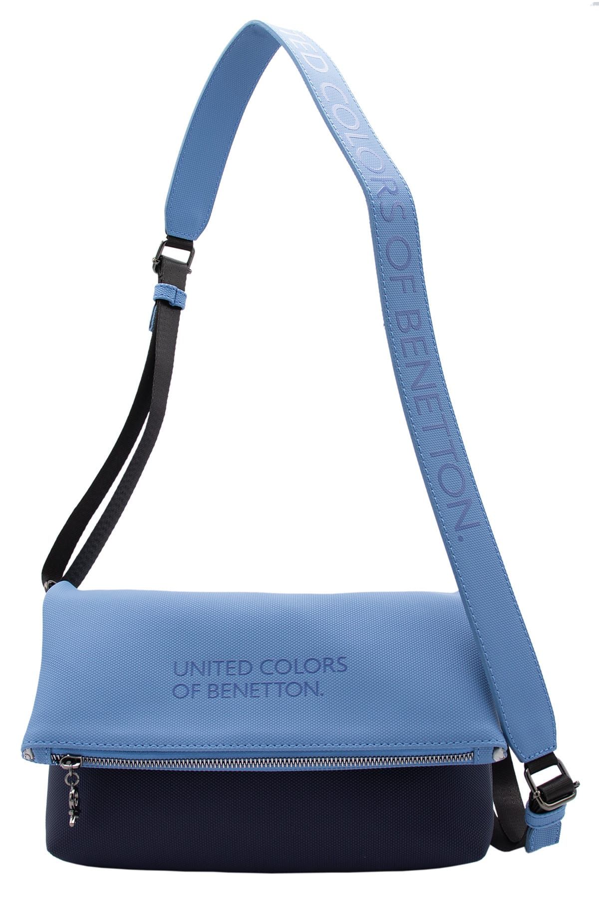 United Colors of Benetton Mavi - Lacivert Kadın Postacı Çantası BNT71