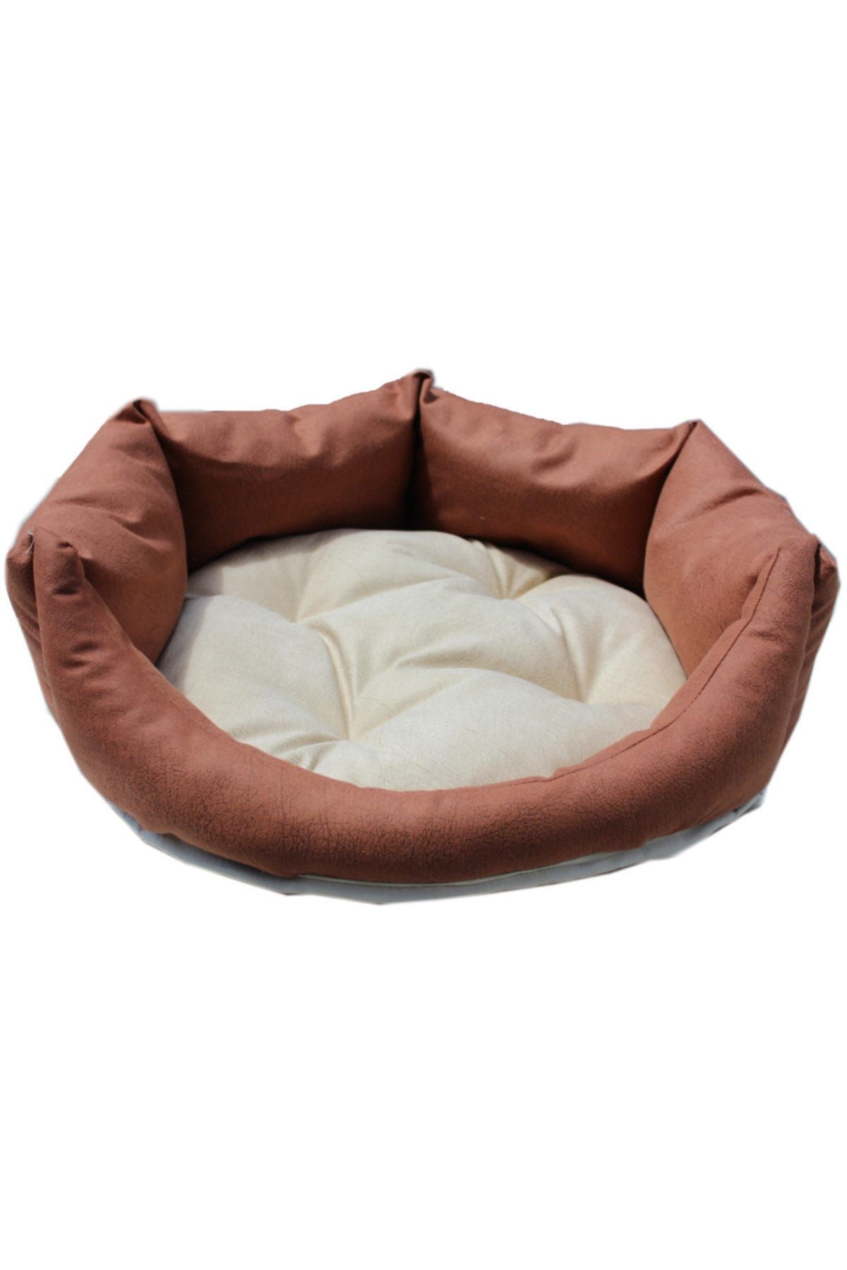Tulyano Soft Nubuk Kedi Köpek Yatağı 80x80x23 cm