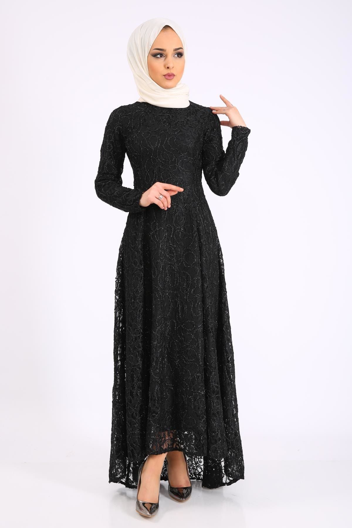Puane Kadın Siyah Elbise 1204200010