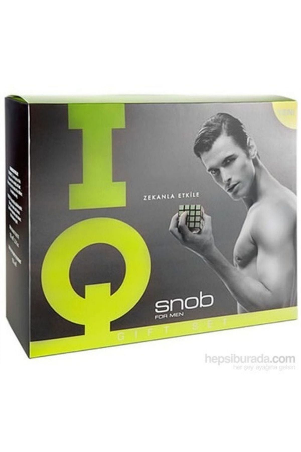 Snob Parfüm Set - IQ Edt 100 ml & Deodorant 150 ml 08690644012235
