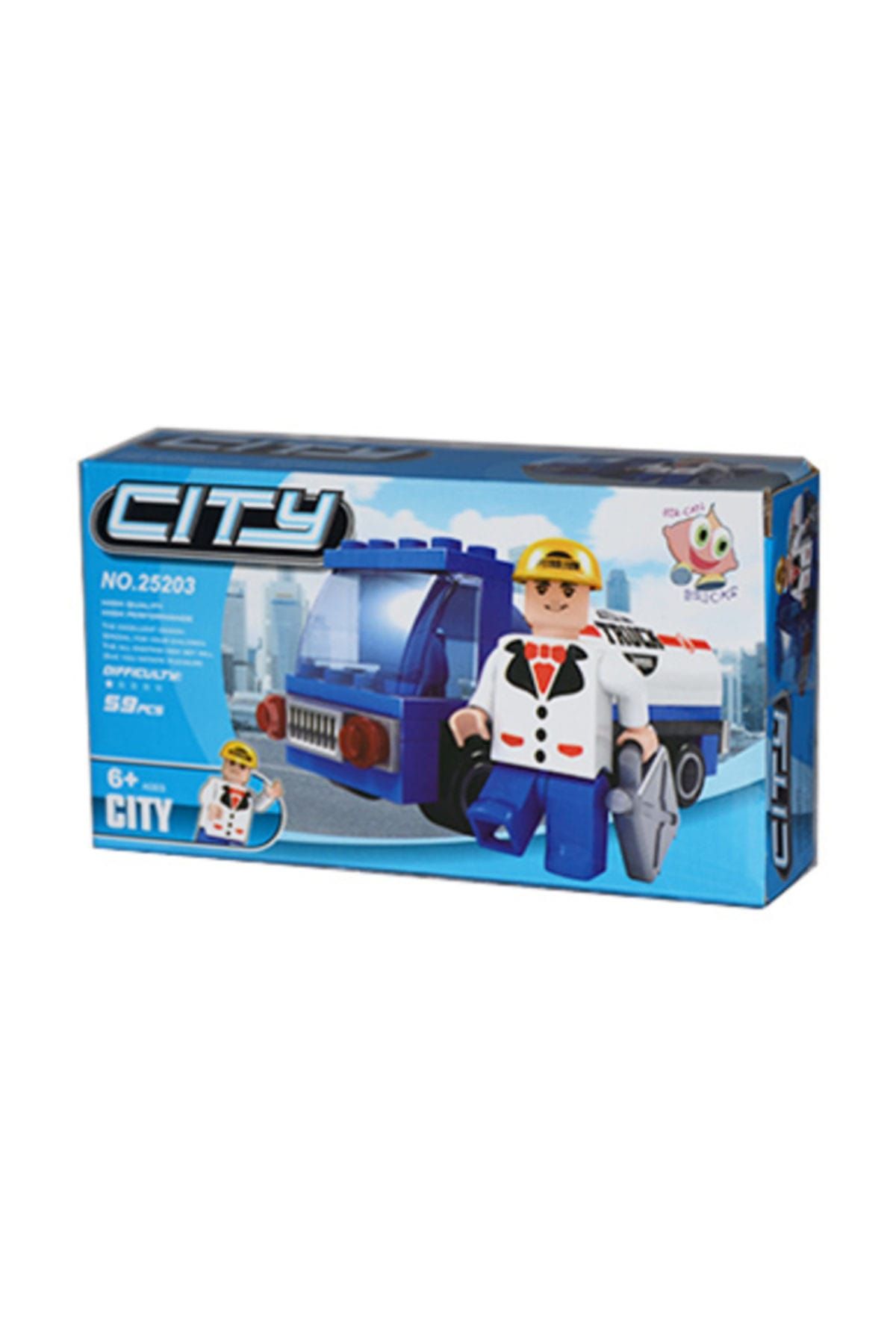 Adore Oyuncak Lego Bricks 59 Parça City Seti