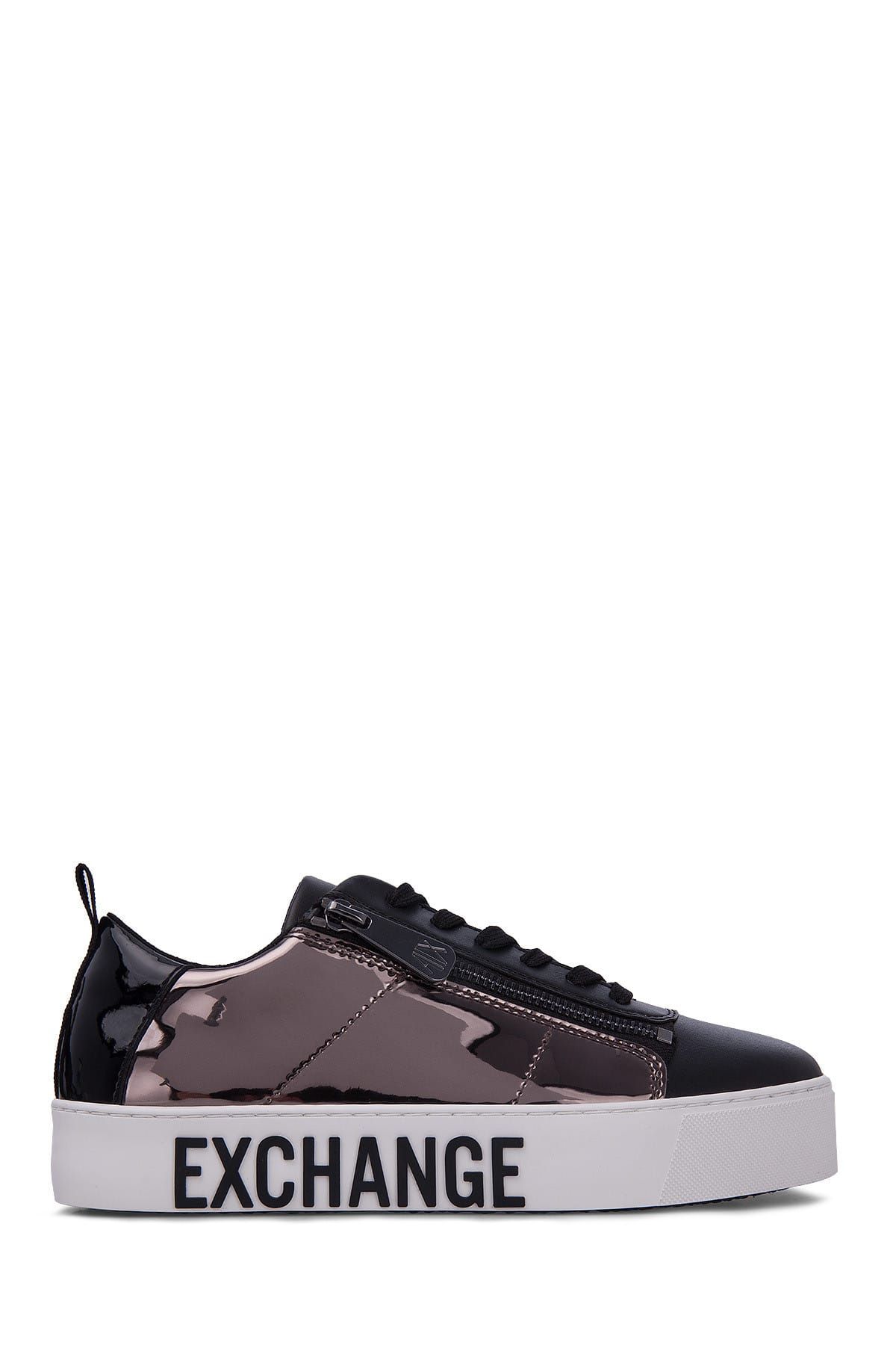 Armani Exchange Kadın Siyah-Metal Sneaker XDX005 XV112 A323