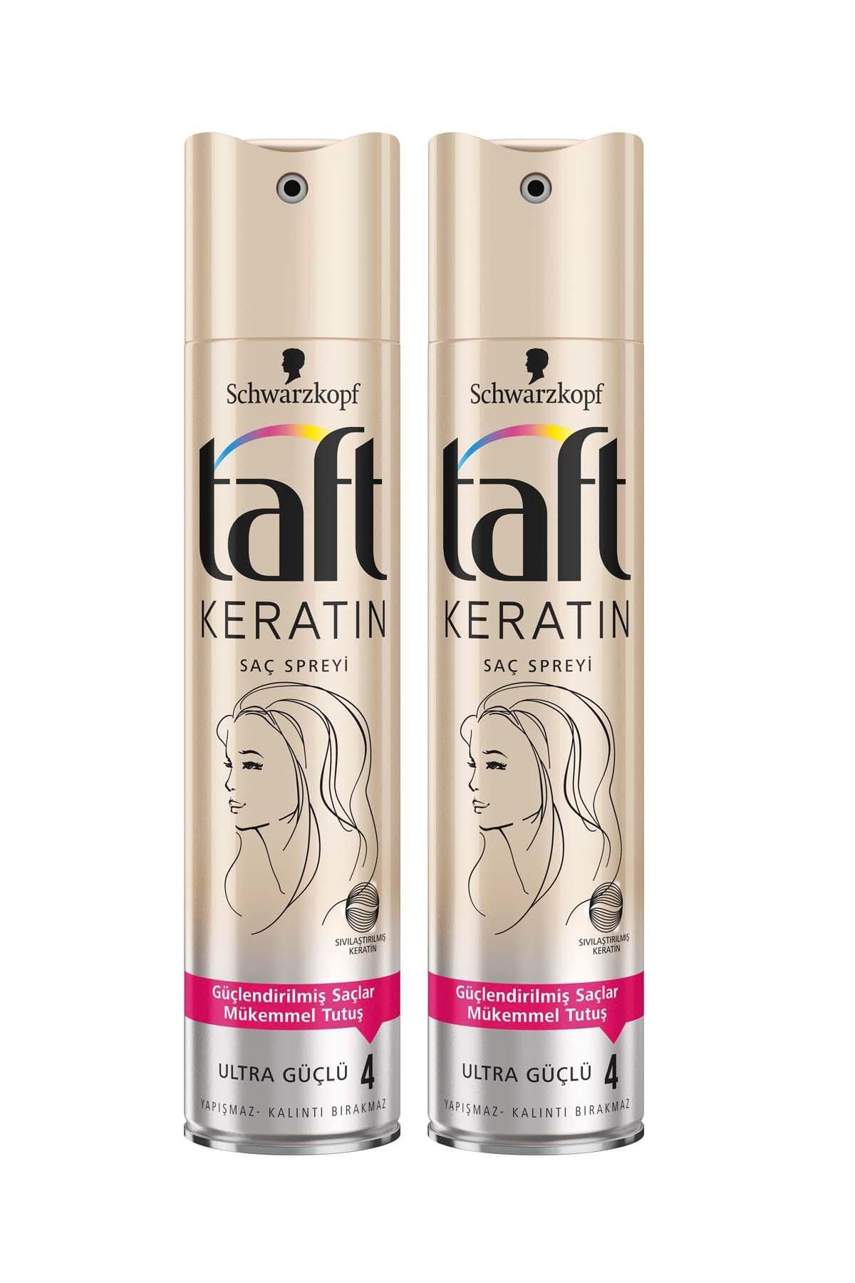 Taft Keratin Sprey 250 ml X 2 Adet