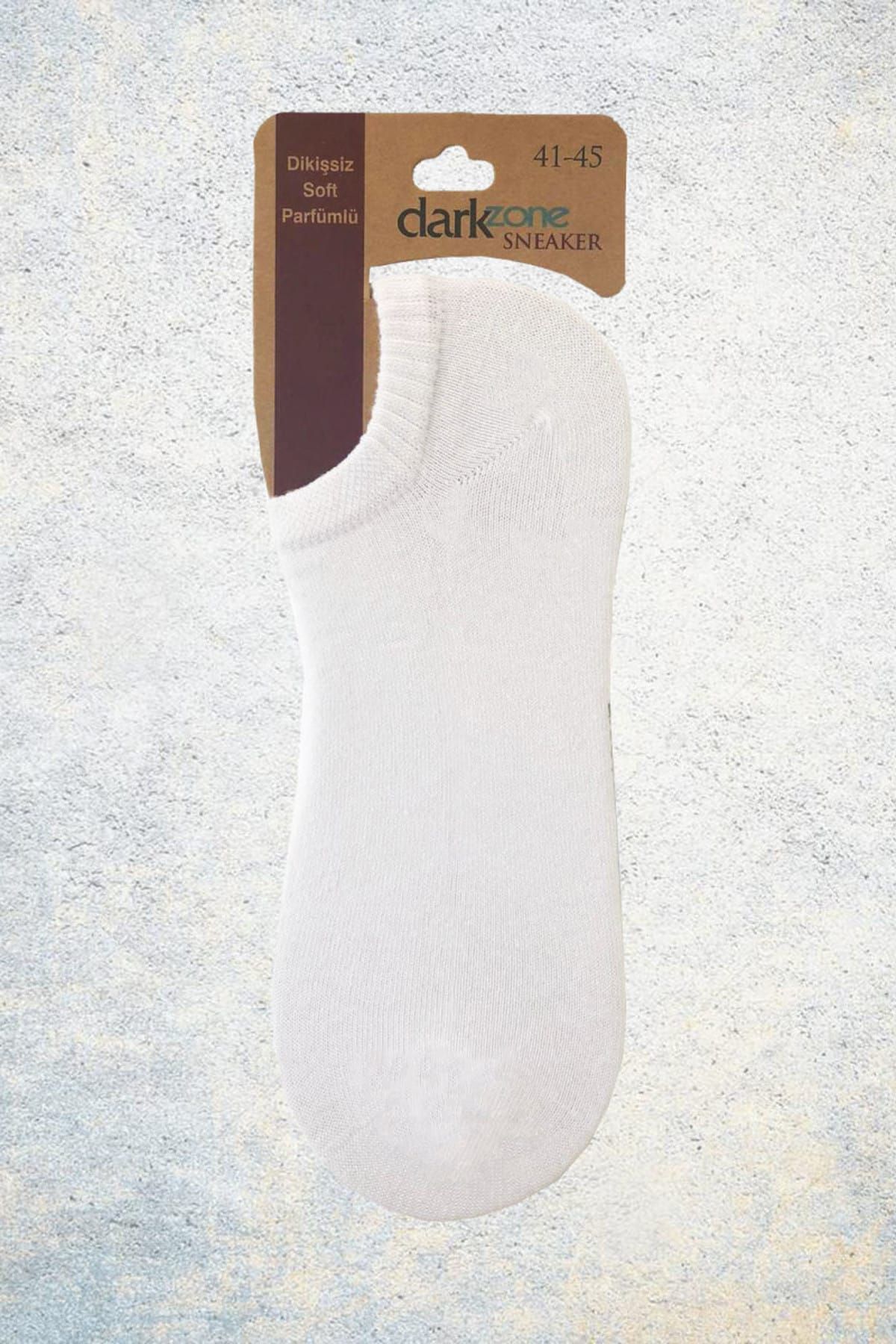 Darkzone Beyaz Sneaker Çorap - DZCP0102