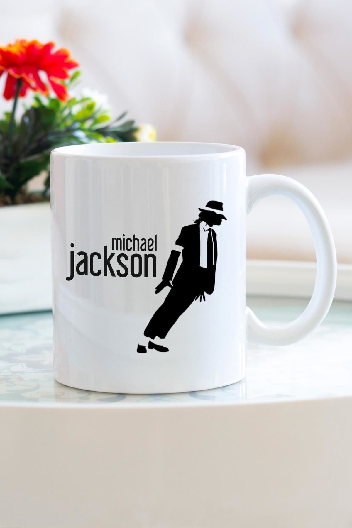 Hediyehanem Michael Jackson Porselen Kupa Bardak