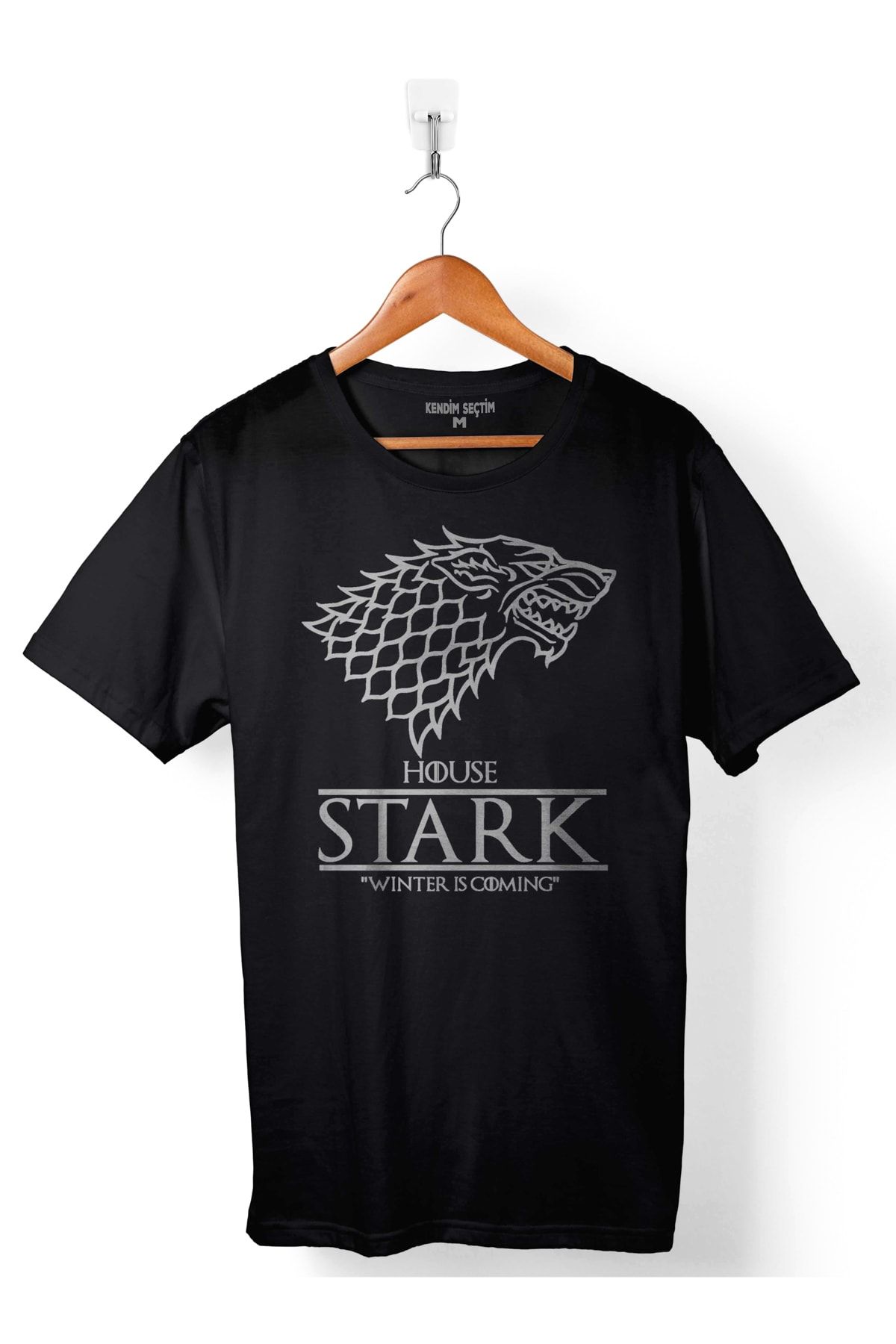Kendim Seçtim Game Of Thrones House Stark Wınter Is Comıng Erkek Tişört