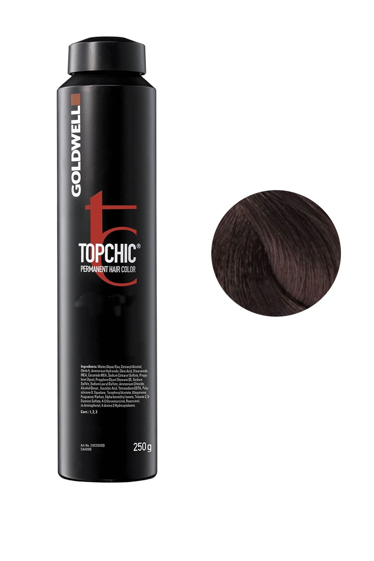 GOLDWELL Topchich Kalıcı Saç Boyası 250 ml - 5BG Açık Altın Kahve 4021609002468