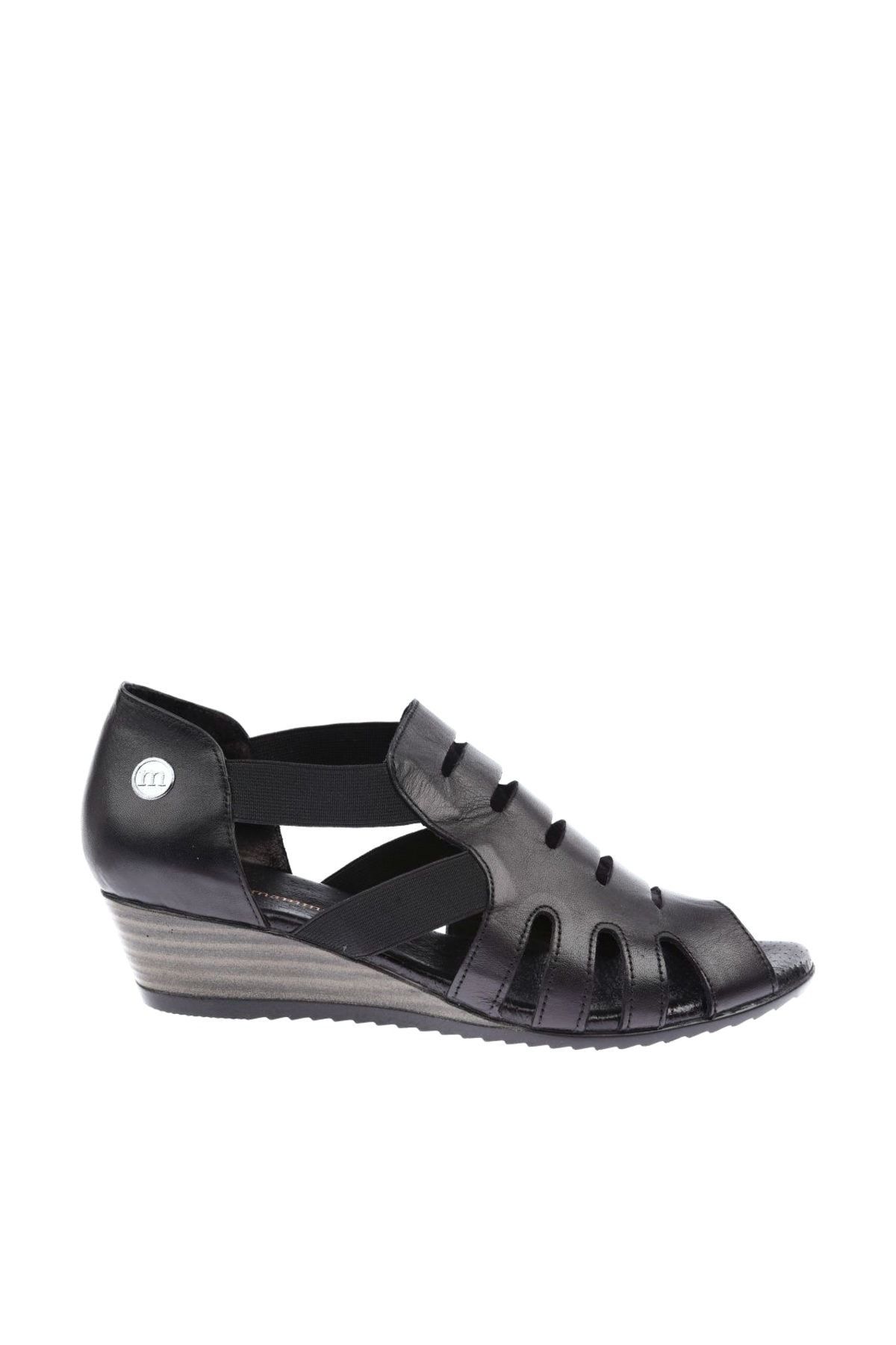 Mammamia Kadın Siyah  Sandalet D19YS-1650