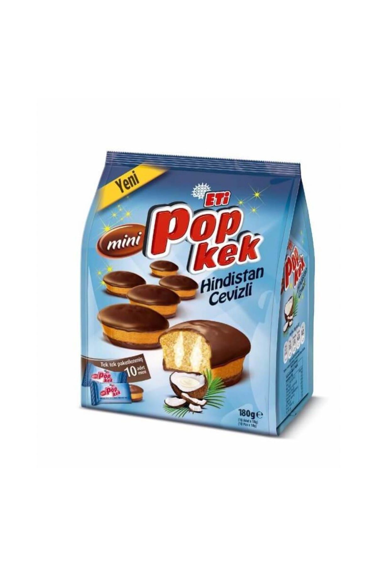 Eti Popkek Mini Hindistan Cevizli Kek 180 gr