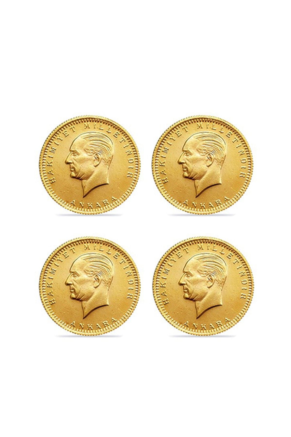 Safır Gold 4 Adet Eski Tarihli Cumhuriyet Altını SALE0004