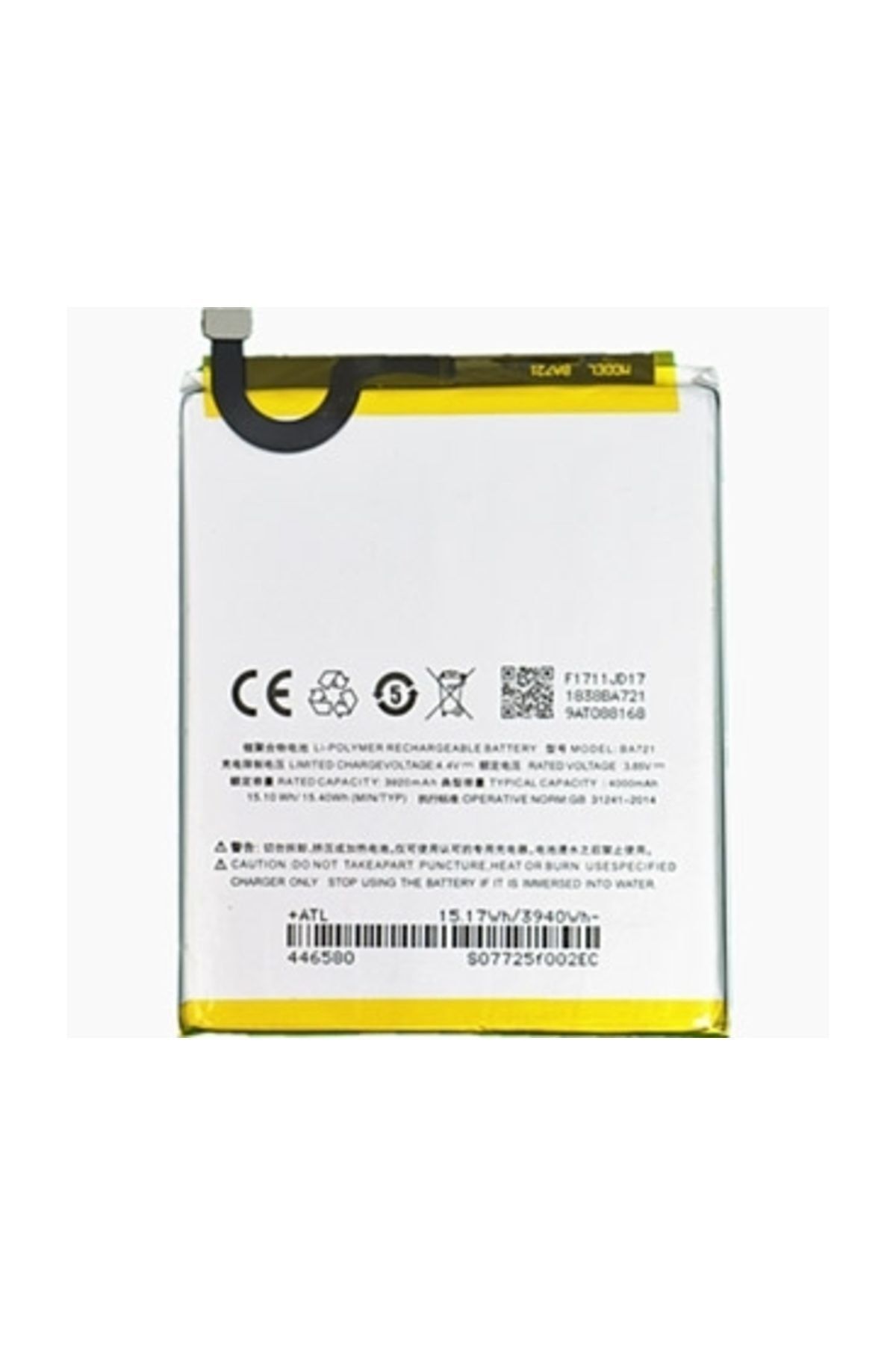 Genel Markalar Uyumlu Meizu S6 Pil Batarya Ve Tamir Seti Ba721