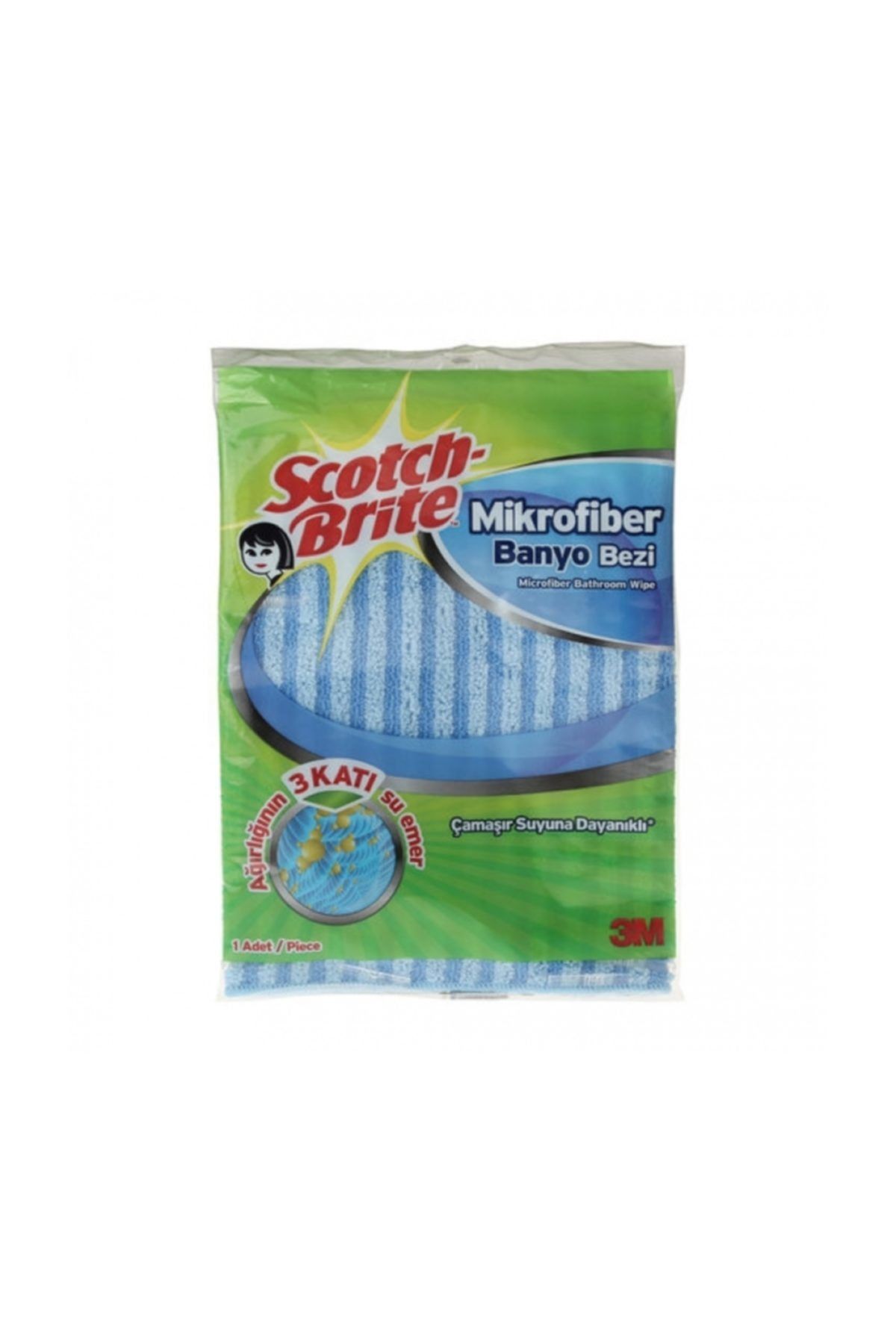 3M Scotch Brite Mikrofiber Banyo Bezi