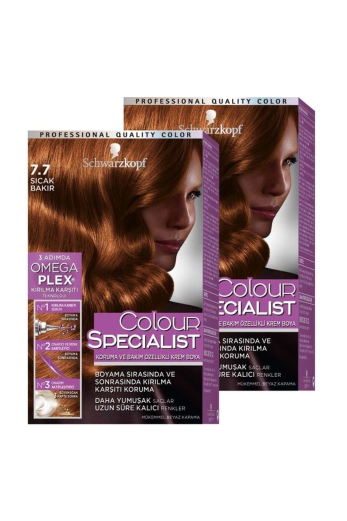 Colour Specialist 7-7 Sıcak Bakır x 2 Adet