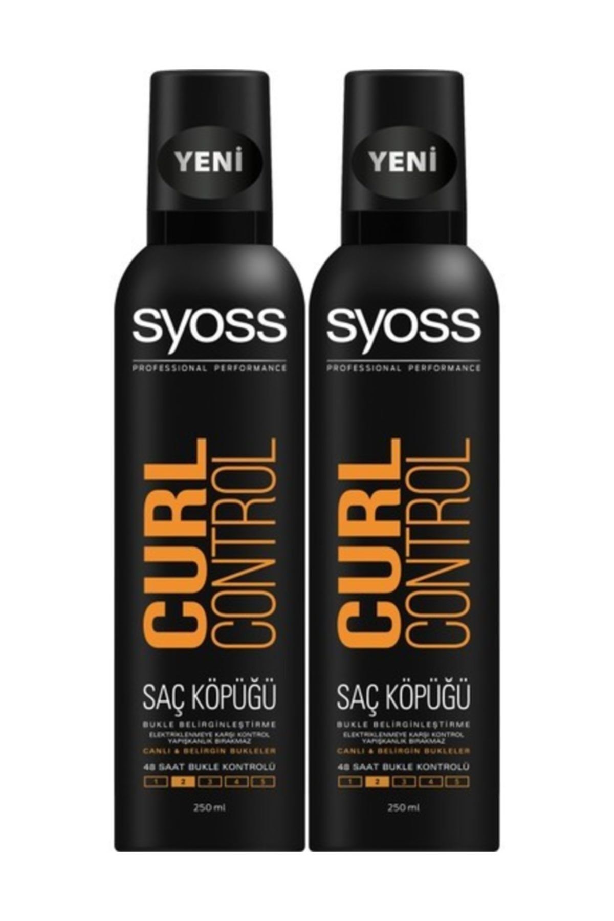 Syoss Curl Control- Bukle Belirginleştirici Köpük 250 ml x 2 Adet