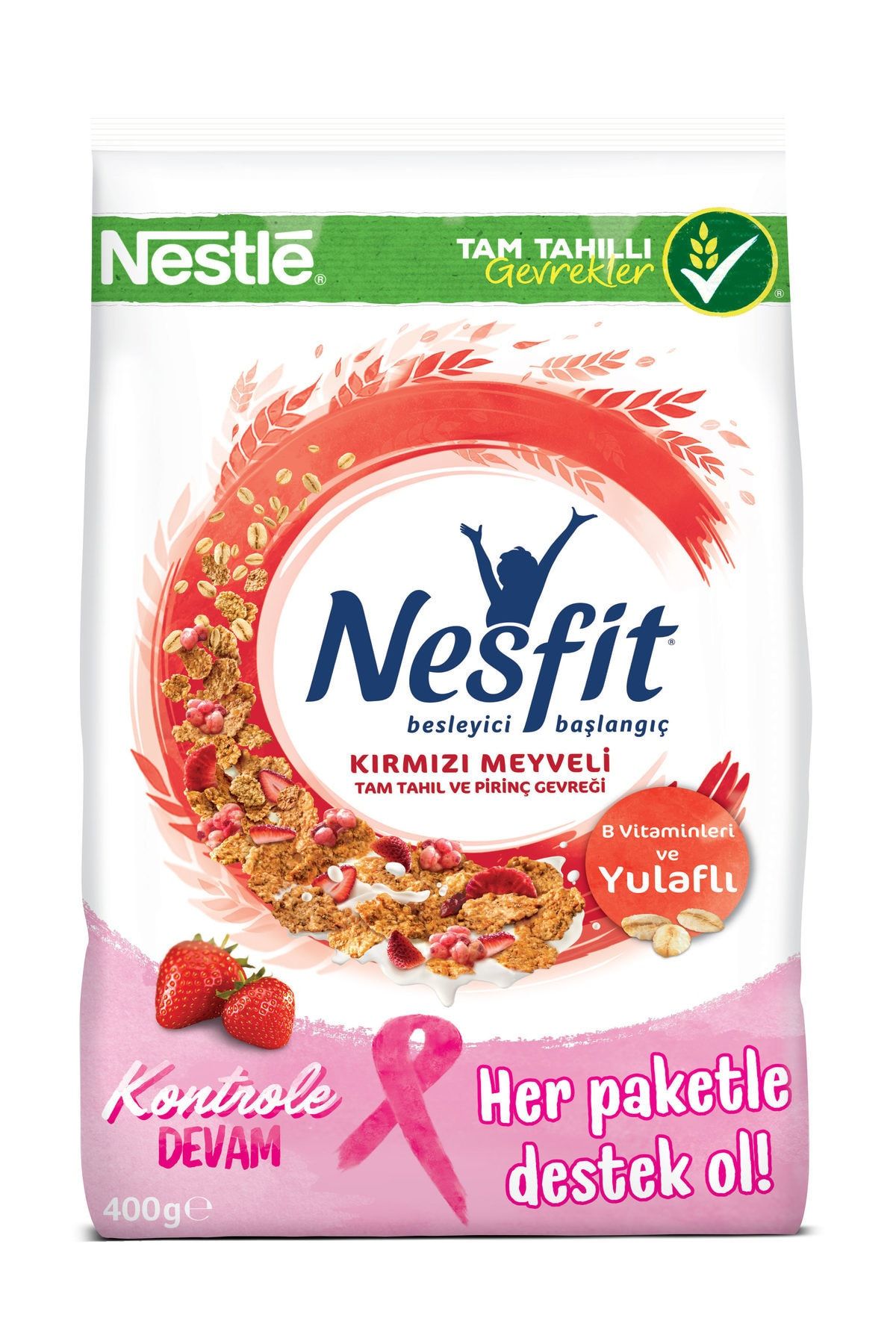 Nestle Nesfit Kırmızı Meyveli Kahvaltılık Gevrek 400 G