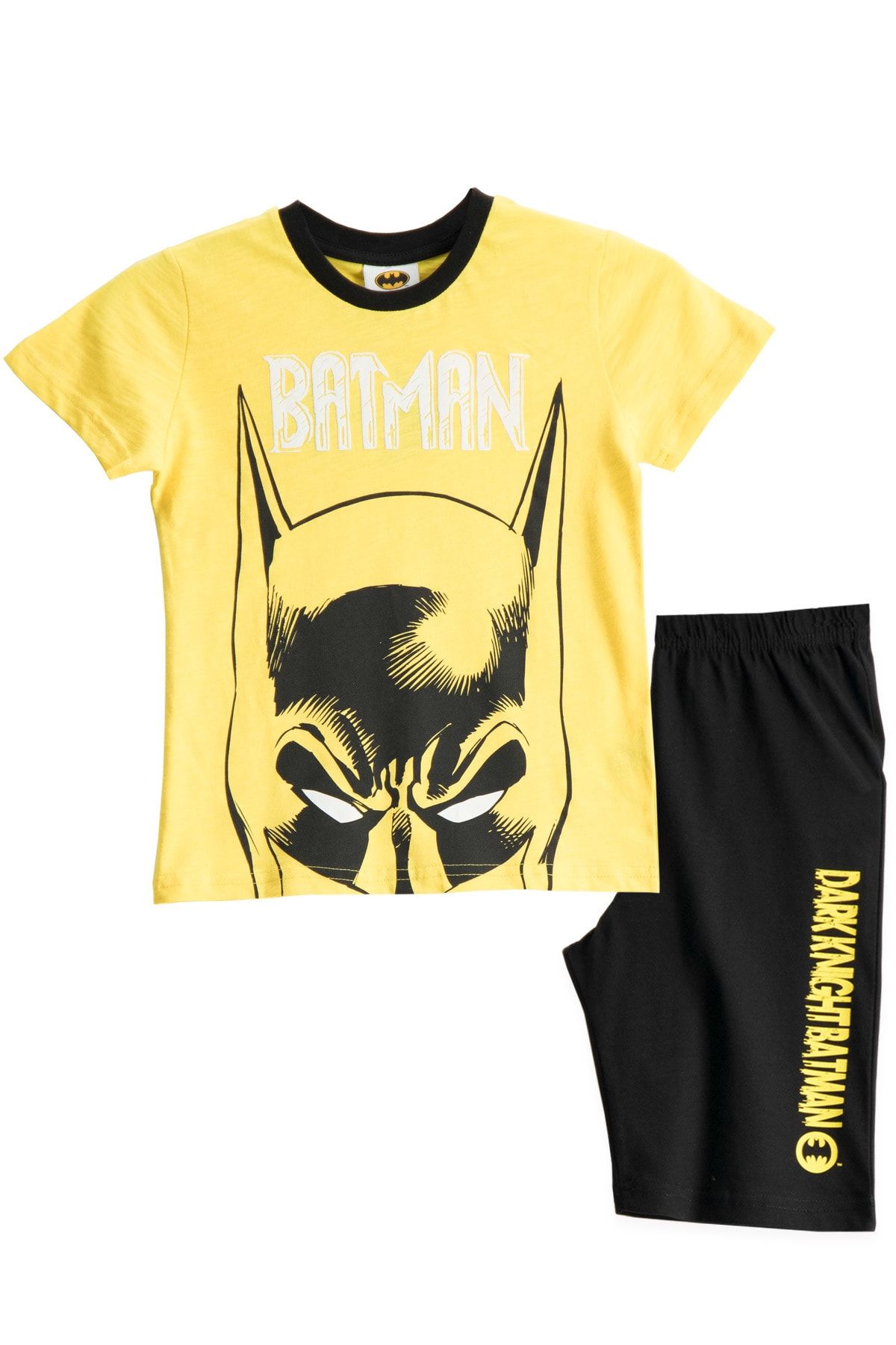Batman Lisanslı Mimoza Erkek Çocuk Bermuda Takımı