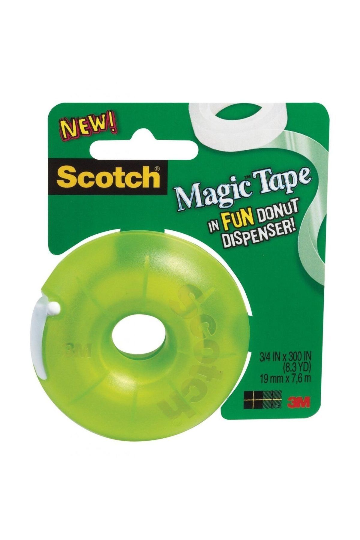 Scotch ® Donut Bant Kesici 19mmx7,6m Magic™ Bant ile Scotch