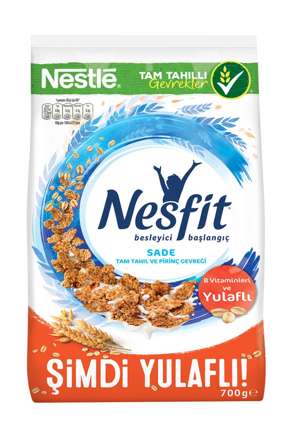 Nestle Nesfit Sade Kahvaltılık Gevrek 700 g