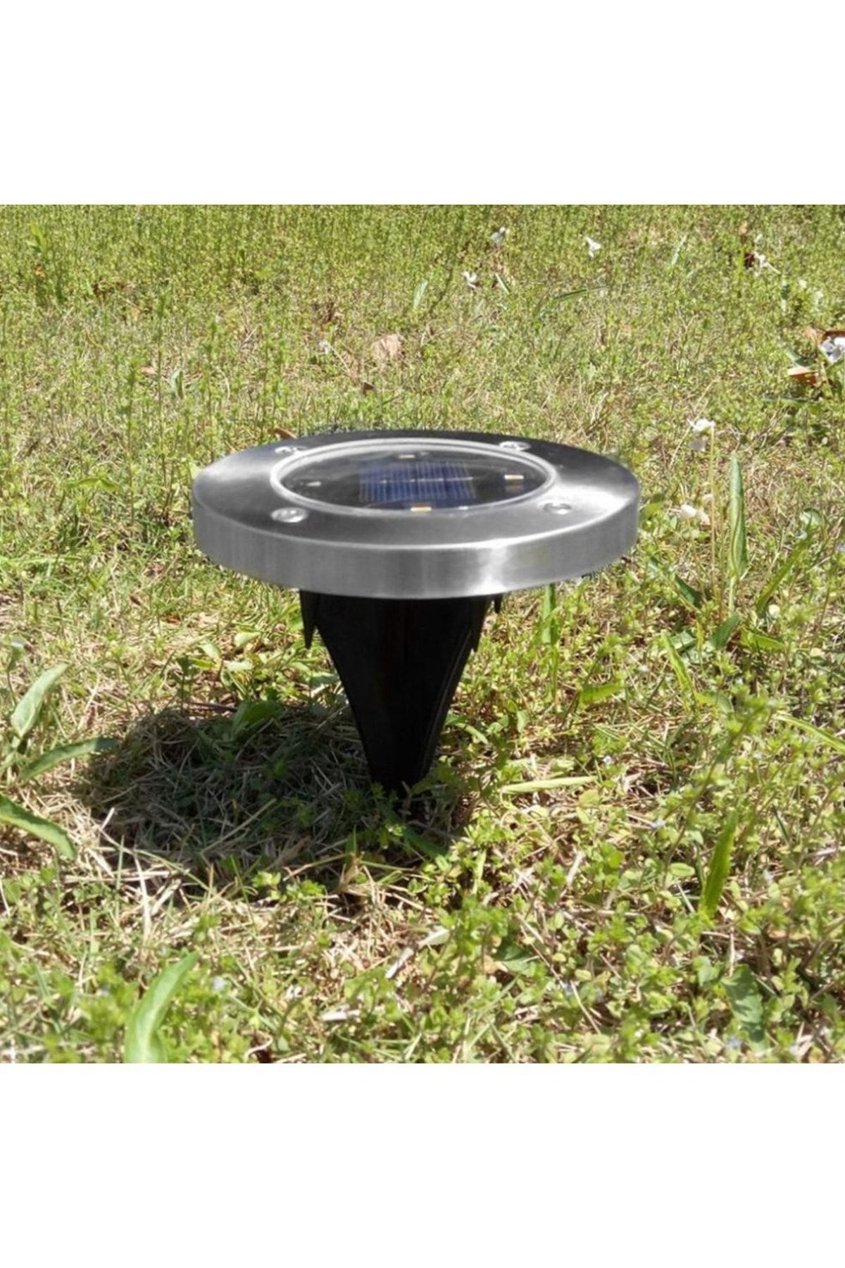 Buffer Güneş Enerjili Su Geçirmez 4 ledli Saplamalı Bahçe Lambası
