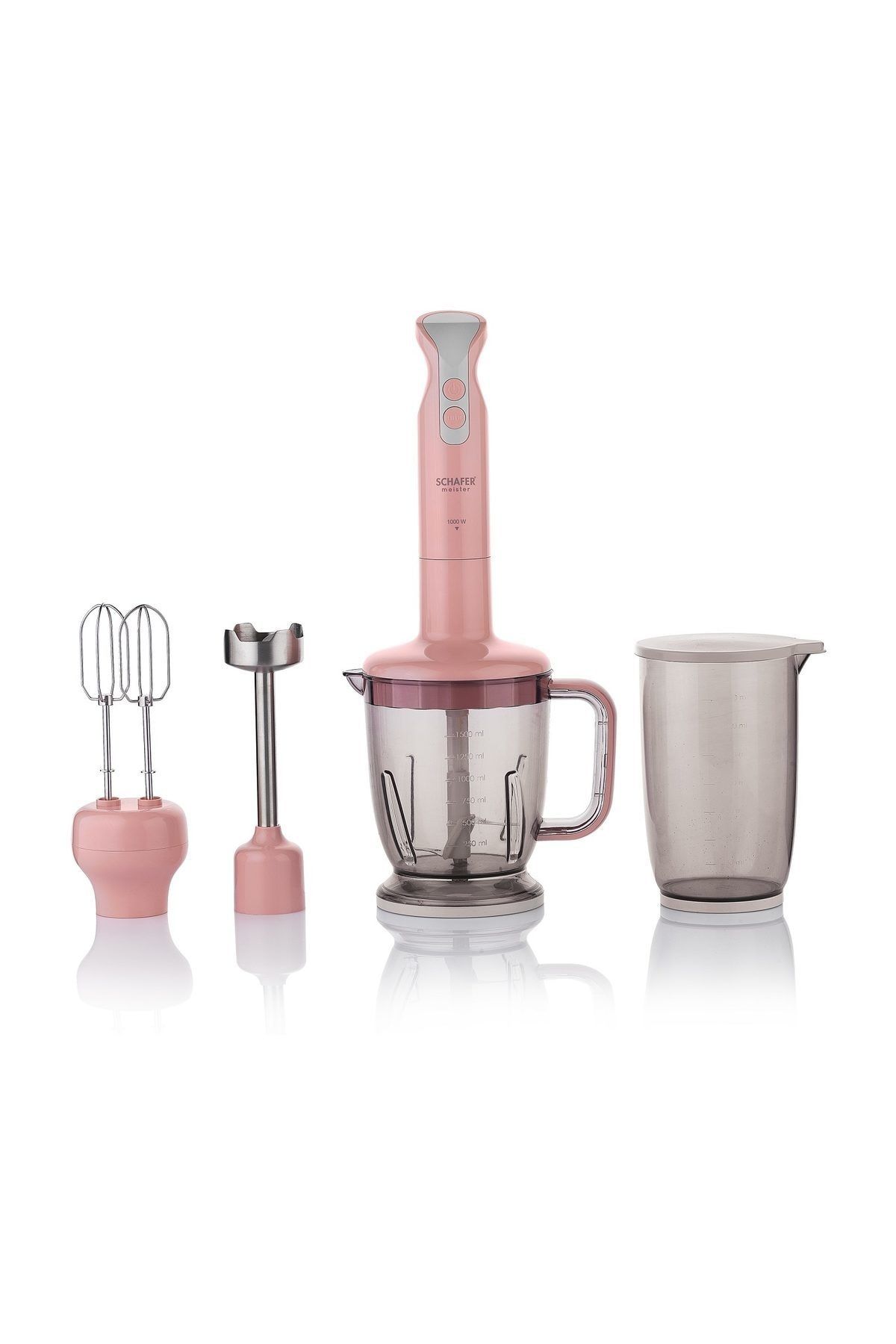 Schafer Meıster 11 prç. Mega Blender Seti-Pembe