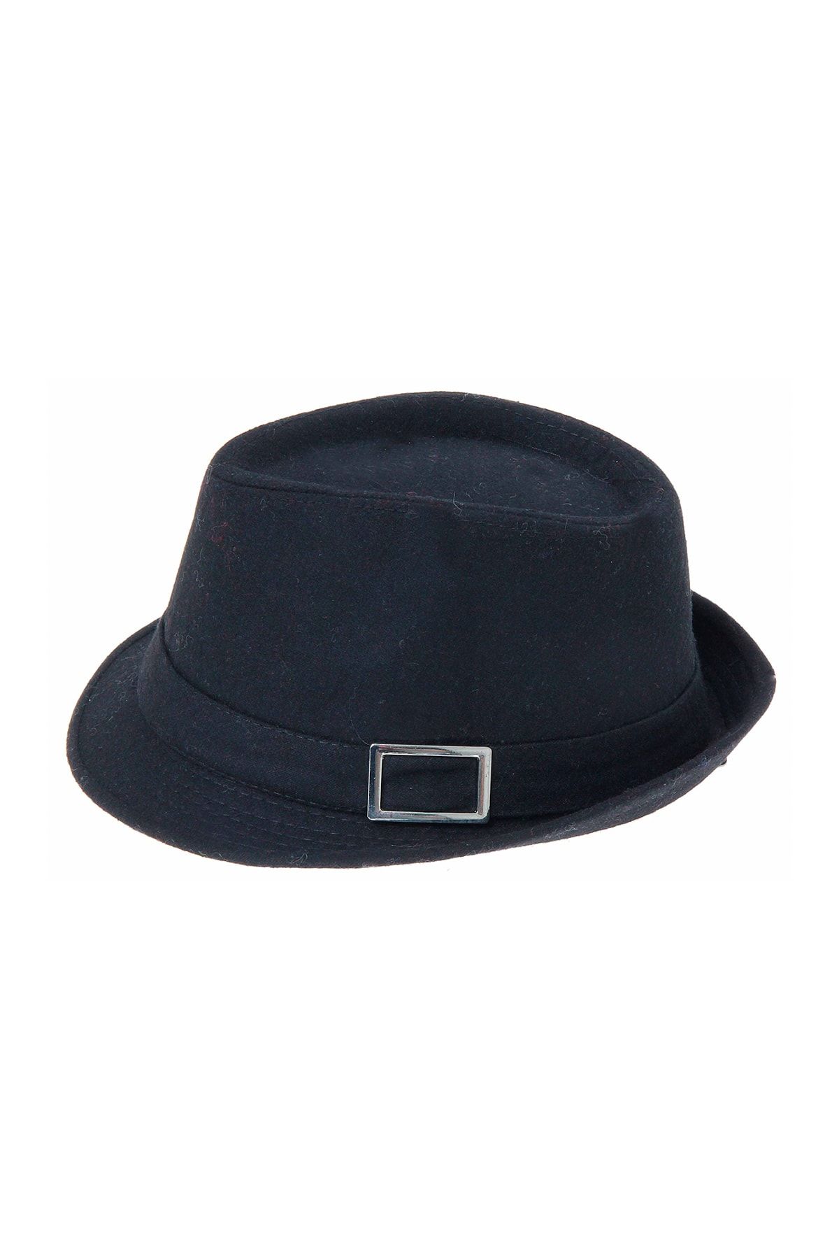 Bay Şapkacı Tükendi - Kaşe Kadın Siyah Fötr Şapka 4789