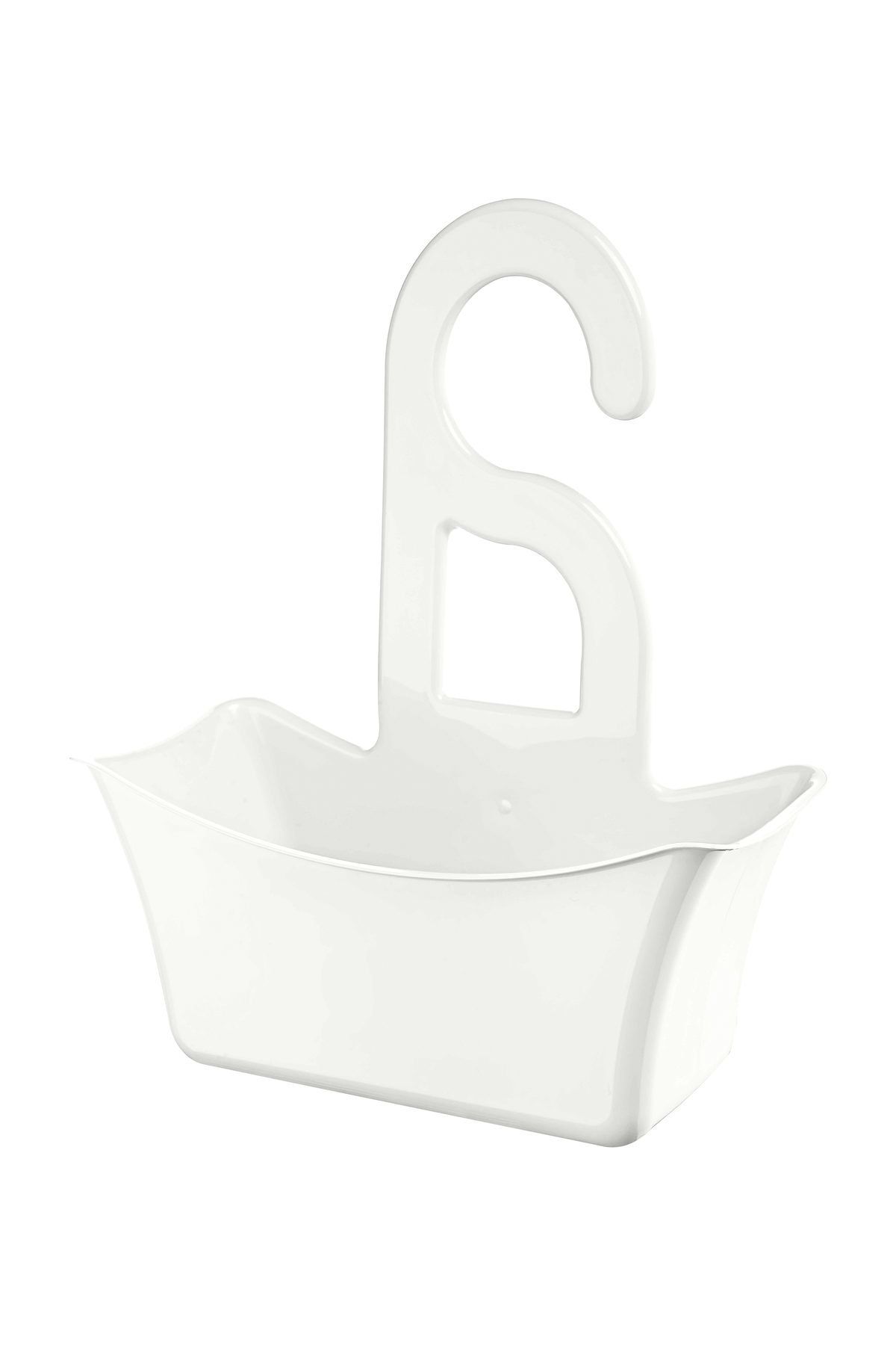 Titiz Hook Çok Amaçlı Duş Banyo Sepeti Organizer - Beyaz TP583BY