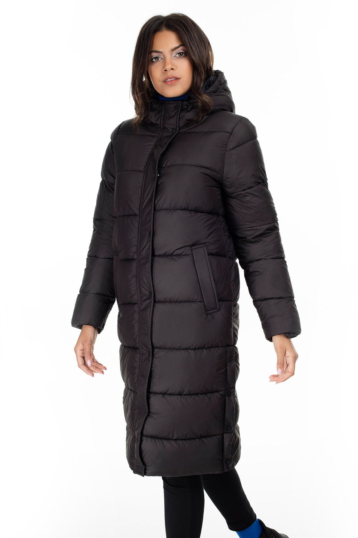 Only ONLCAMMIE LONG QUILTED COAT OTW Kadın Mont