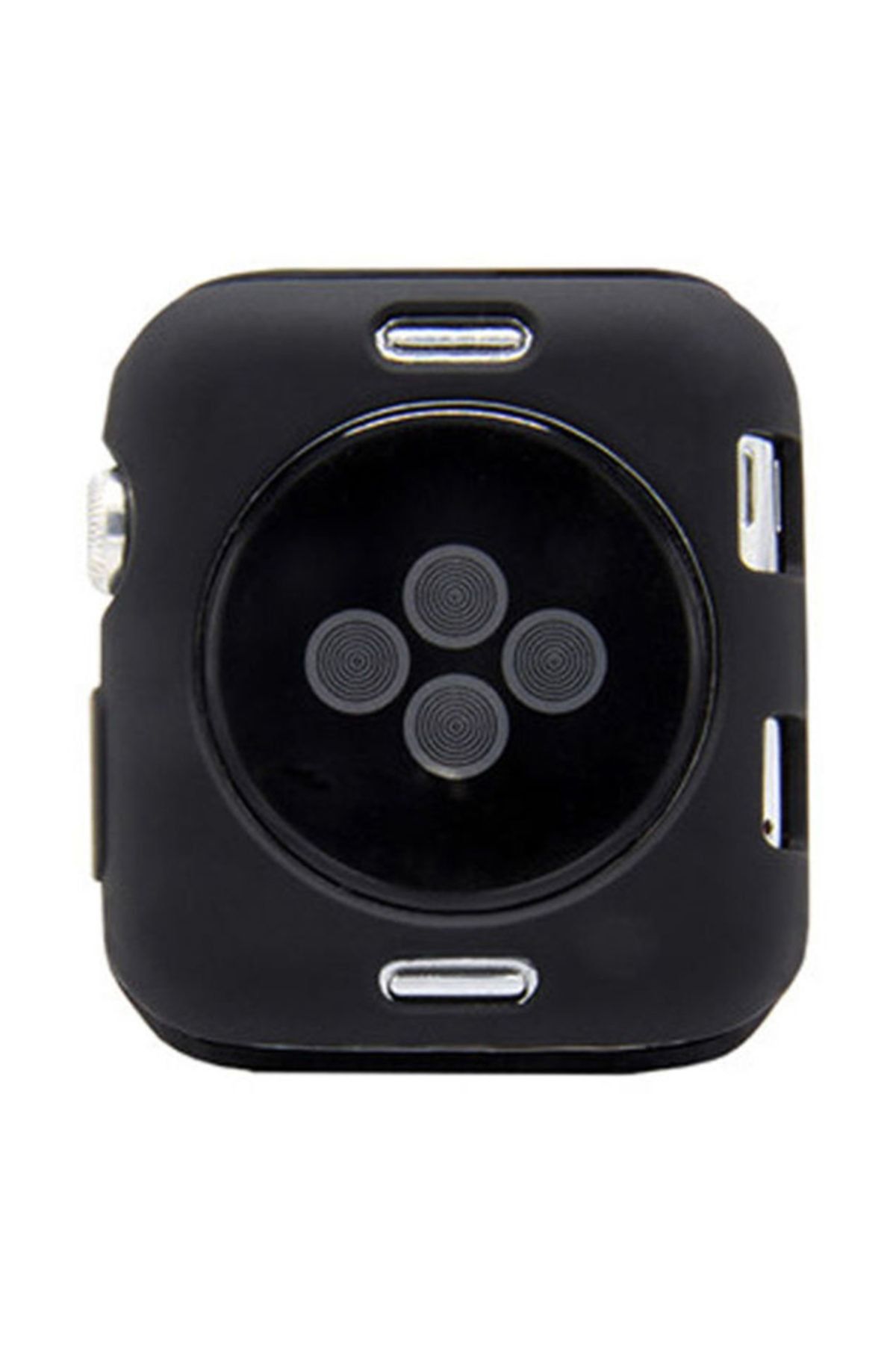 Microcase Apple Watch Seri 5 40 Mm Armor Tpu Silikon Kılıf - Siyah