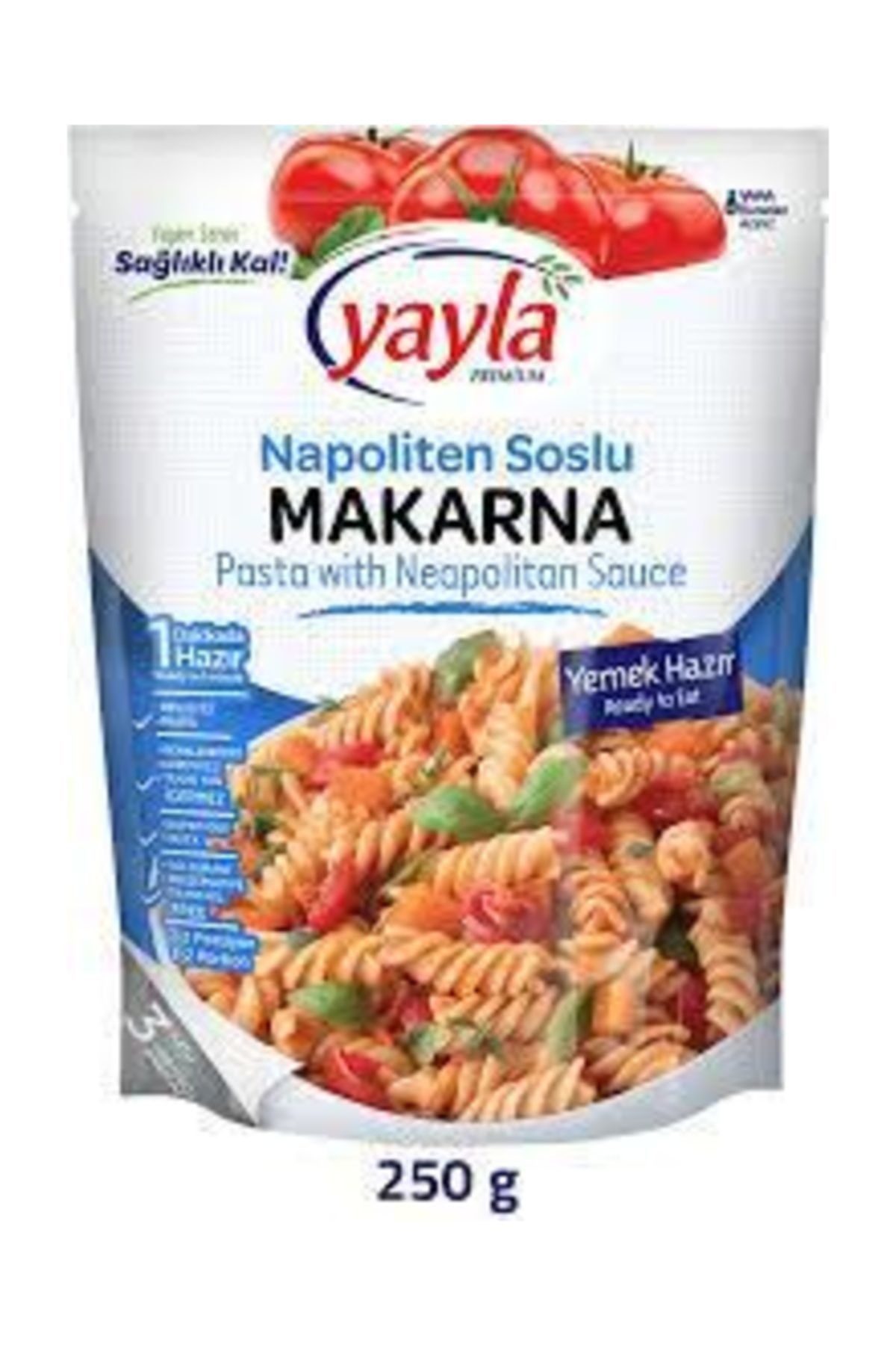 Yayla Premium Napoliten Soslu Hazır Makarna 250 gr